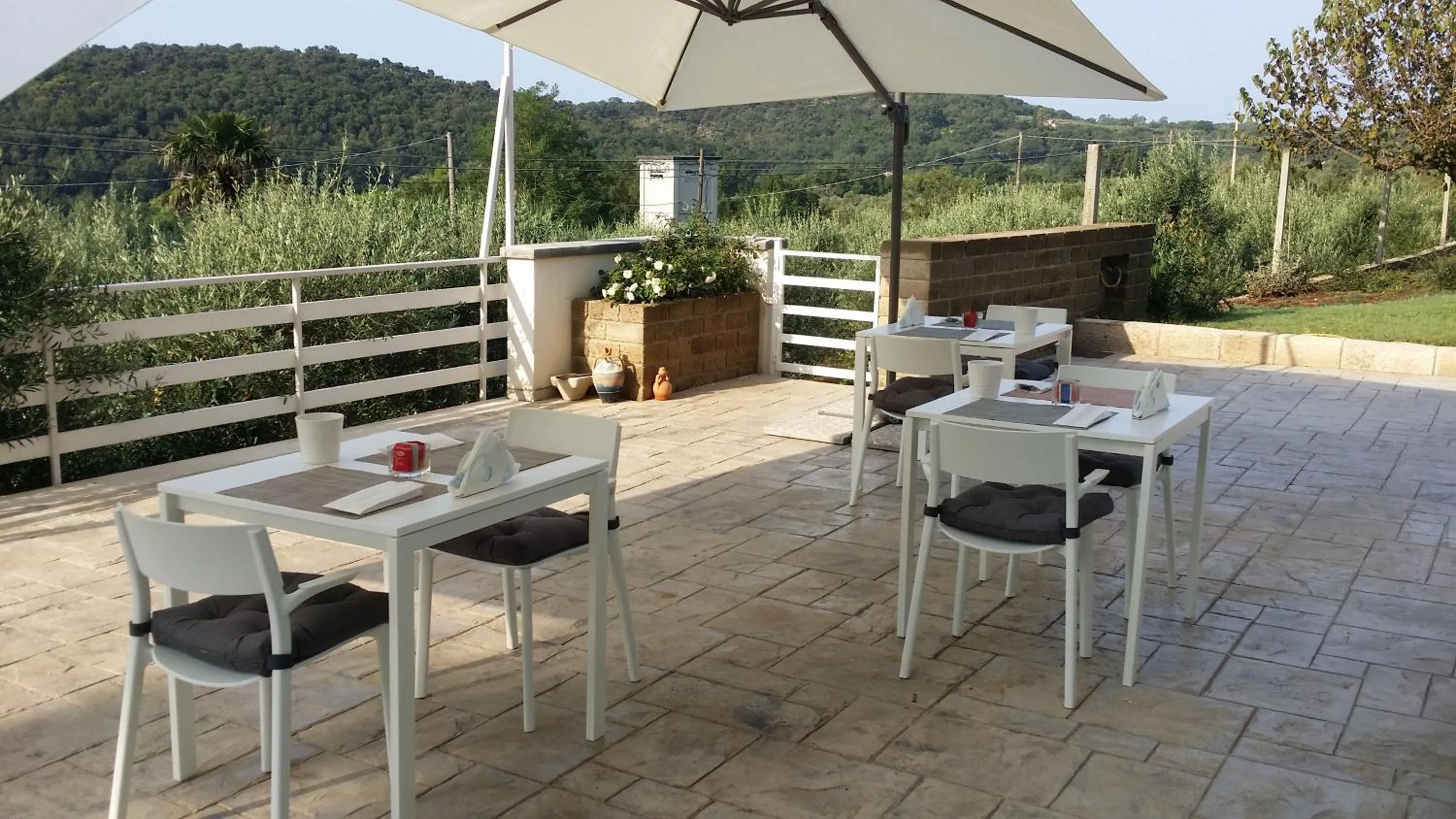 Garden in B&B casaMagliana