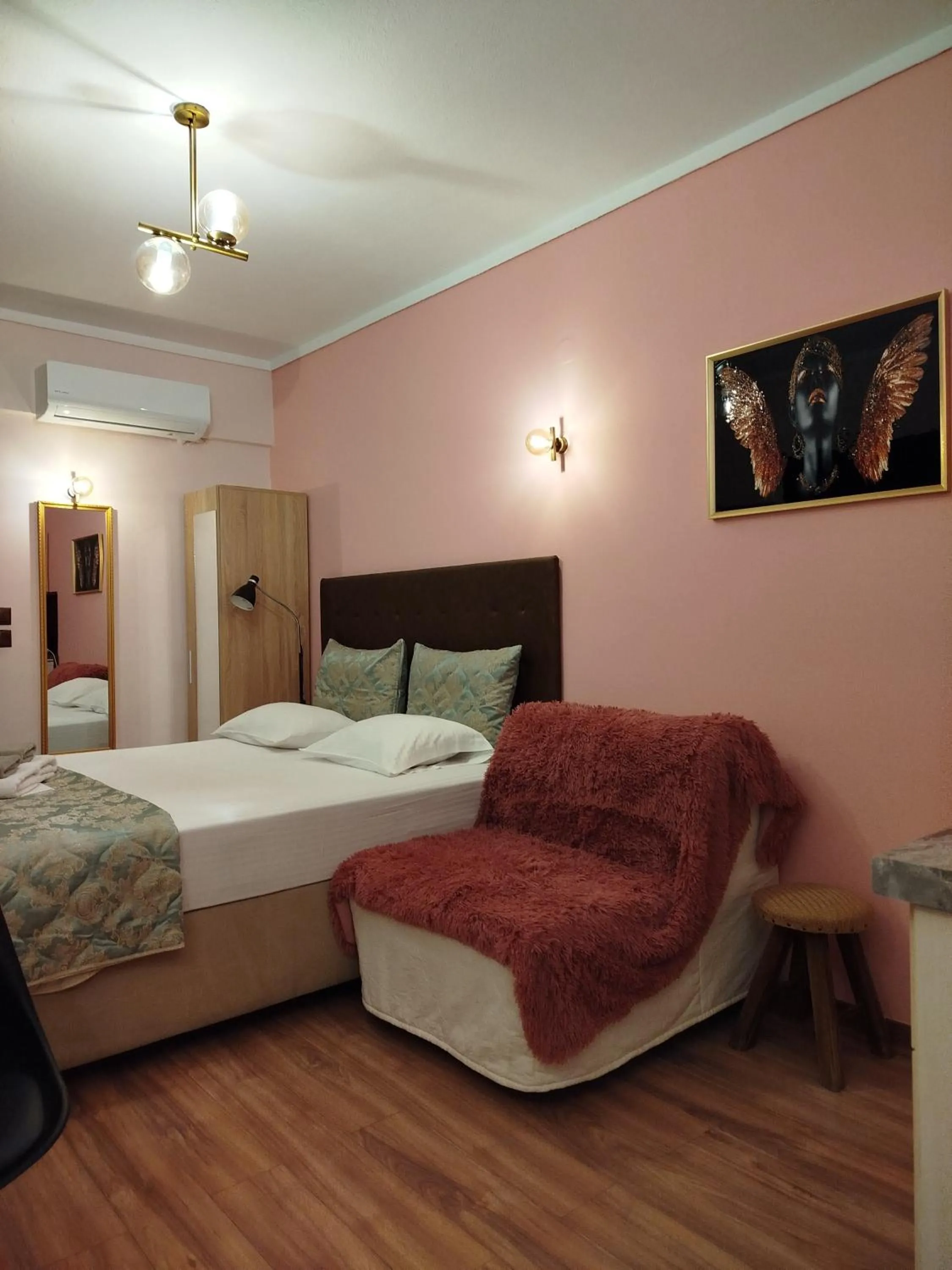 Bed in Manina Superior Apartment
