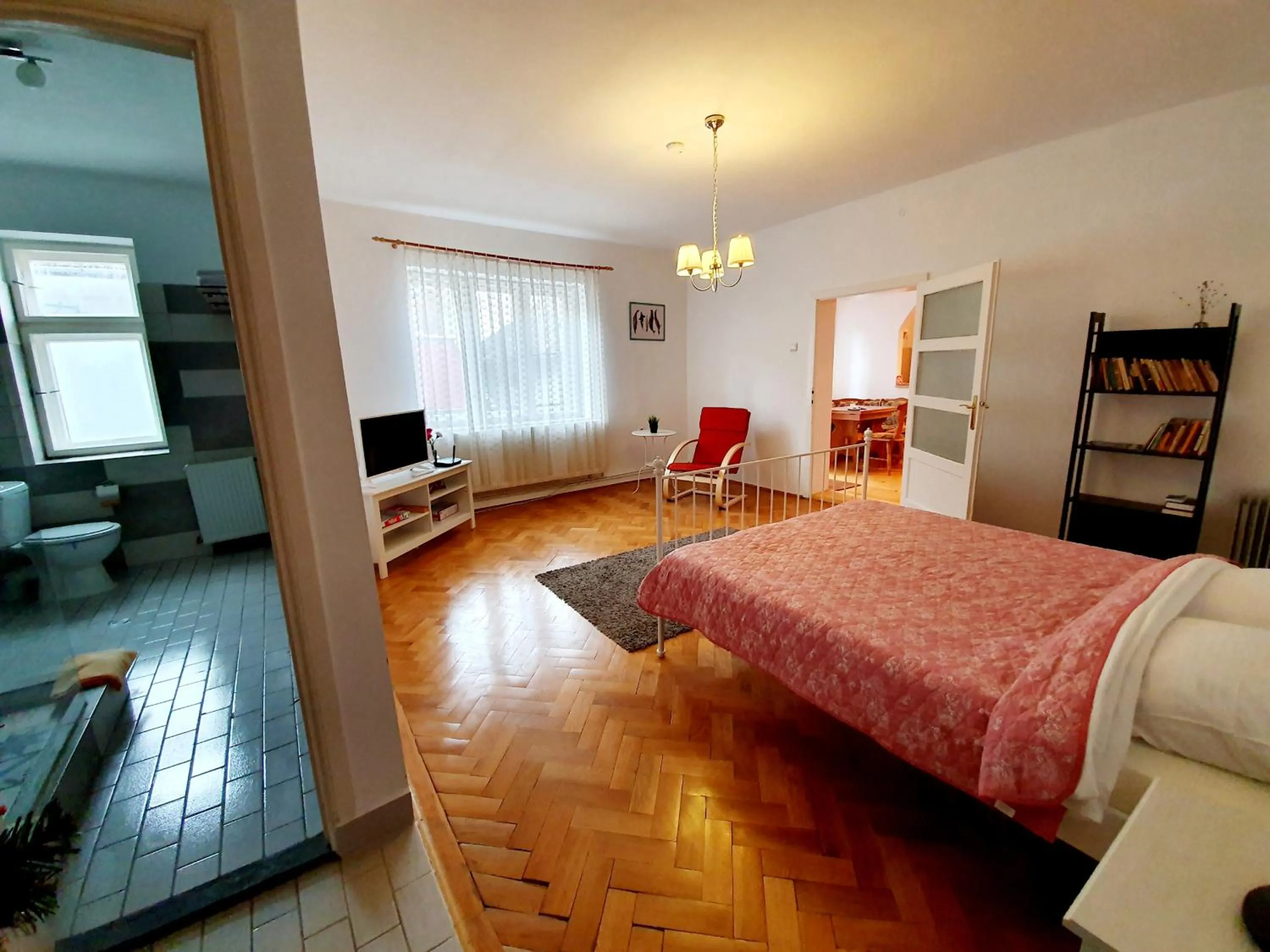 Bed in Luk Old Town Apartment