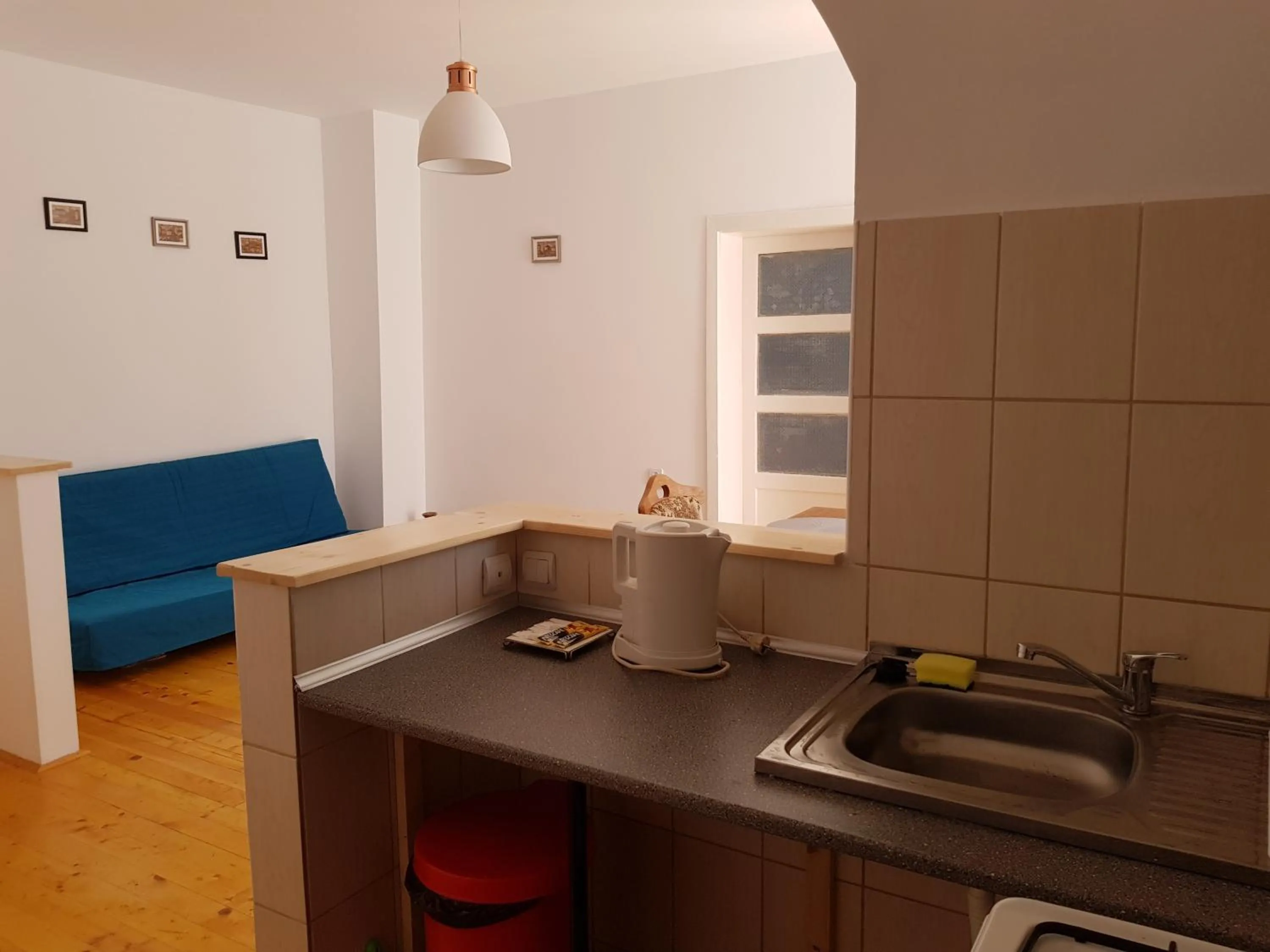 Kitchen or kitchenette in Luk Old Town Apartment