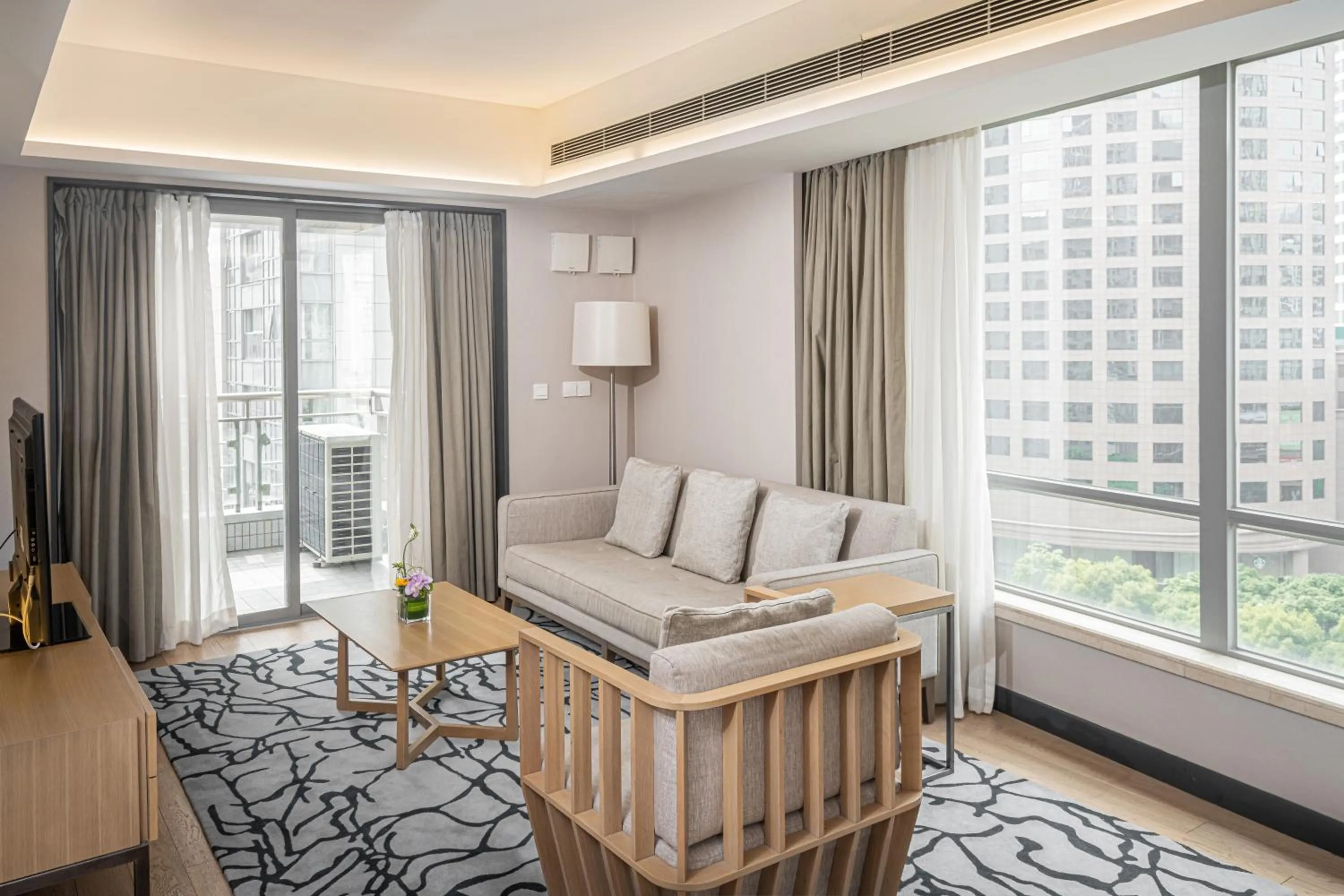 Living room in Riverdale Residence Xintiandi Shanghai