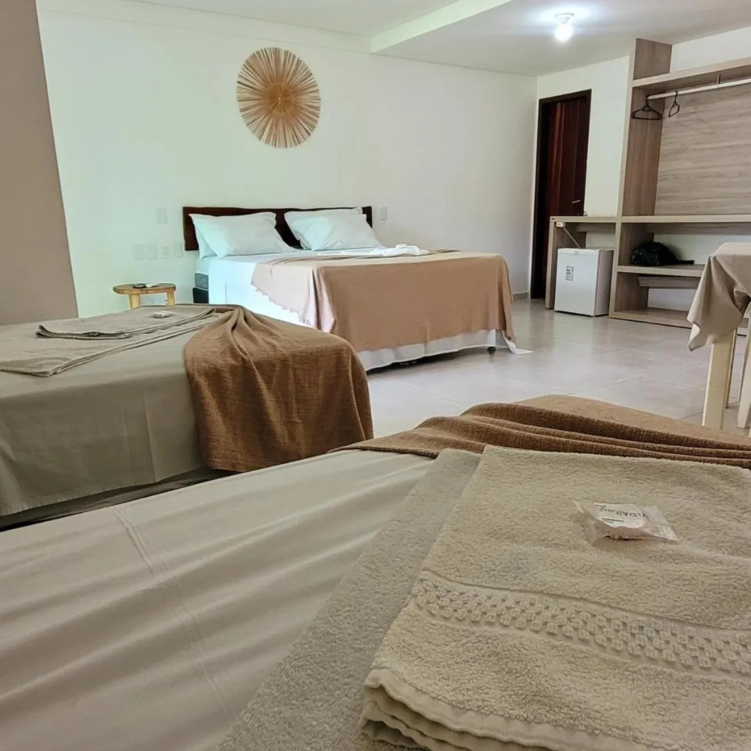 Bed in Pousada Solar Dos Carneiros