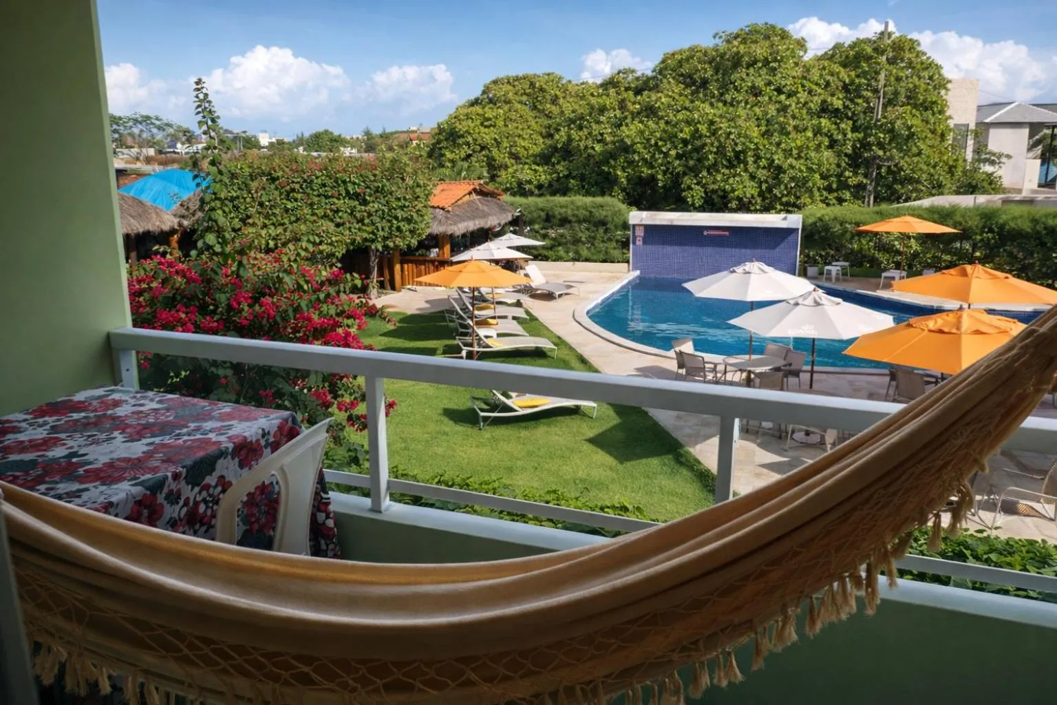Pool view in Pousada Solar Dos Carneiros