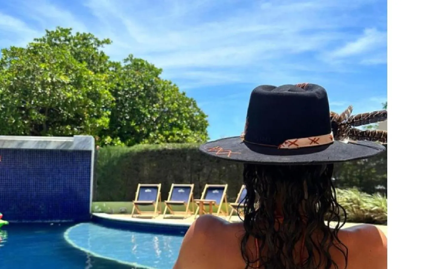 Swimming pool in Pousada Solar Dos Carneiros