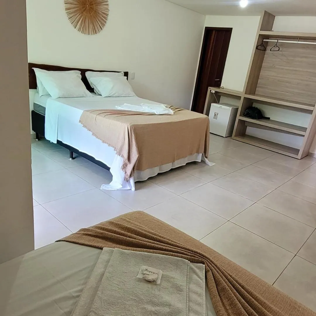 Bed in Pousada Solar Dos Carneiros