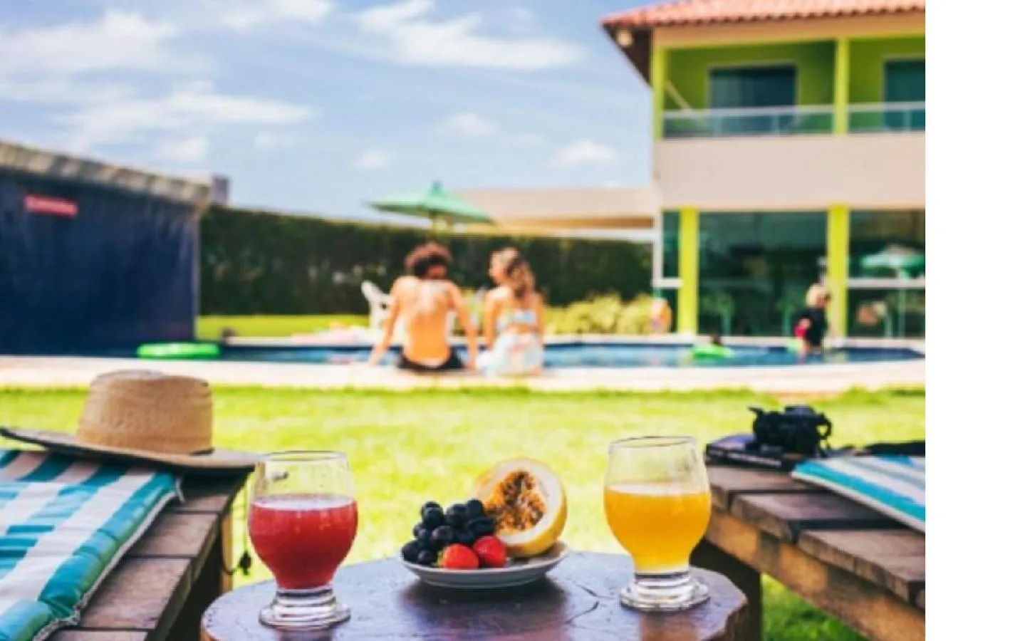 Swimming pool in Pousada Solar Dos Carneiros