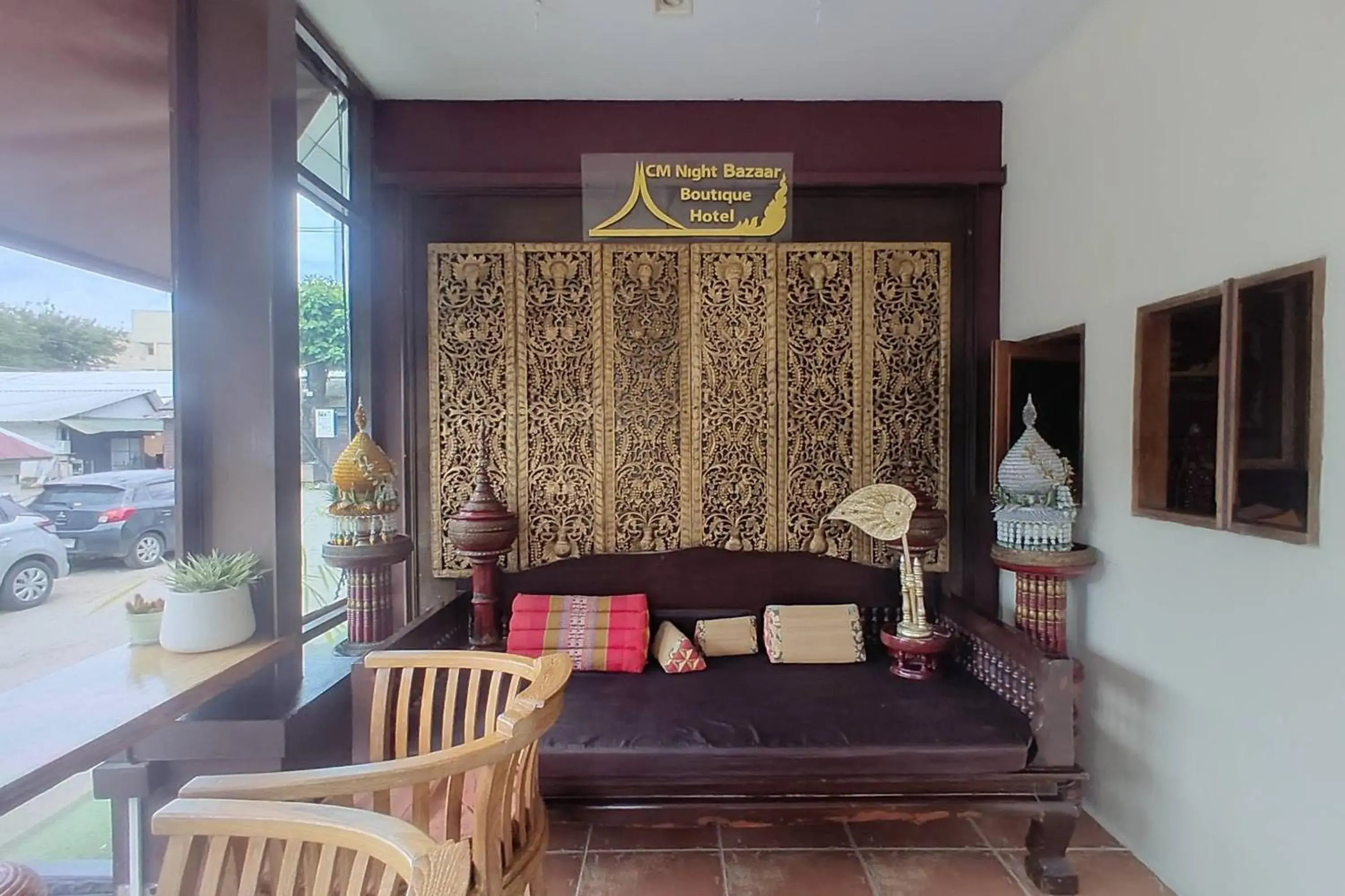 Lobby or reception in CM Night Bazaar Boutique Hotel Lobby or reception in CM Night Bazaar Boutique Hotel