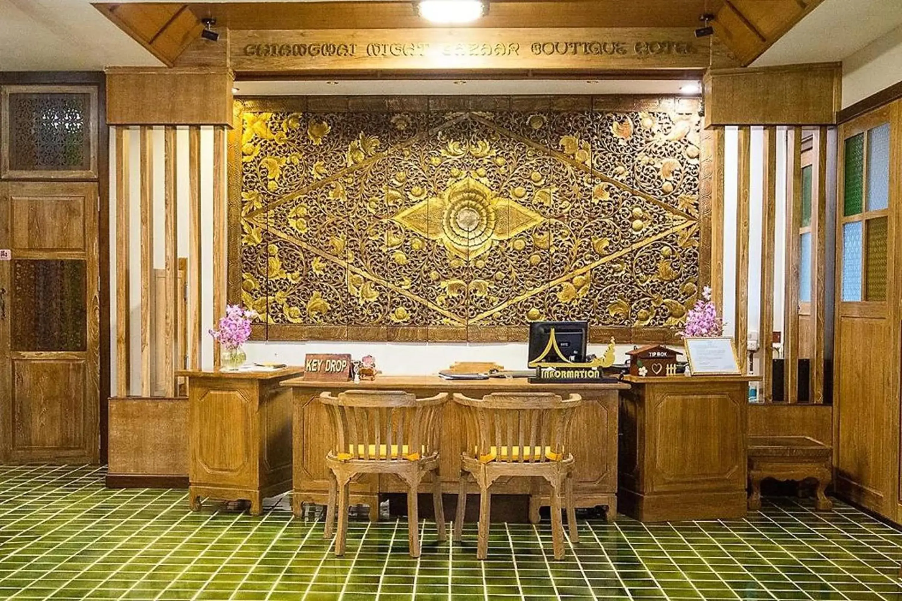 Lobby or reception in CM Night Bazaar Boutique Hotel Lobby or reception in CM Night Bazaar Boutique Hotel