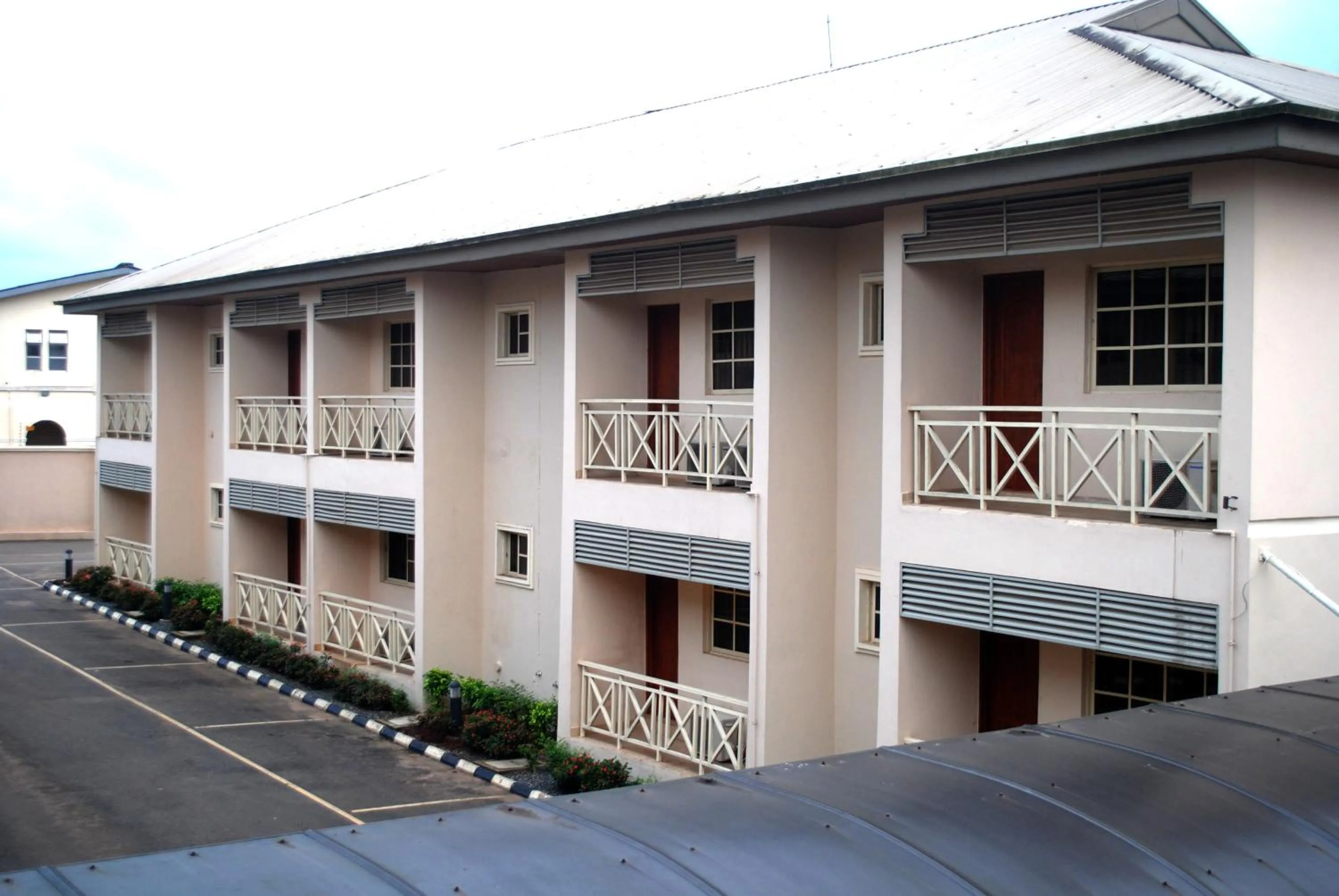 Garden view in Grand Inn & Suites