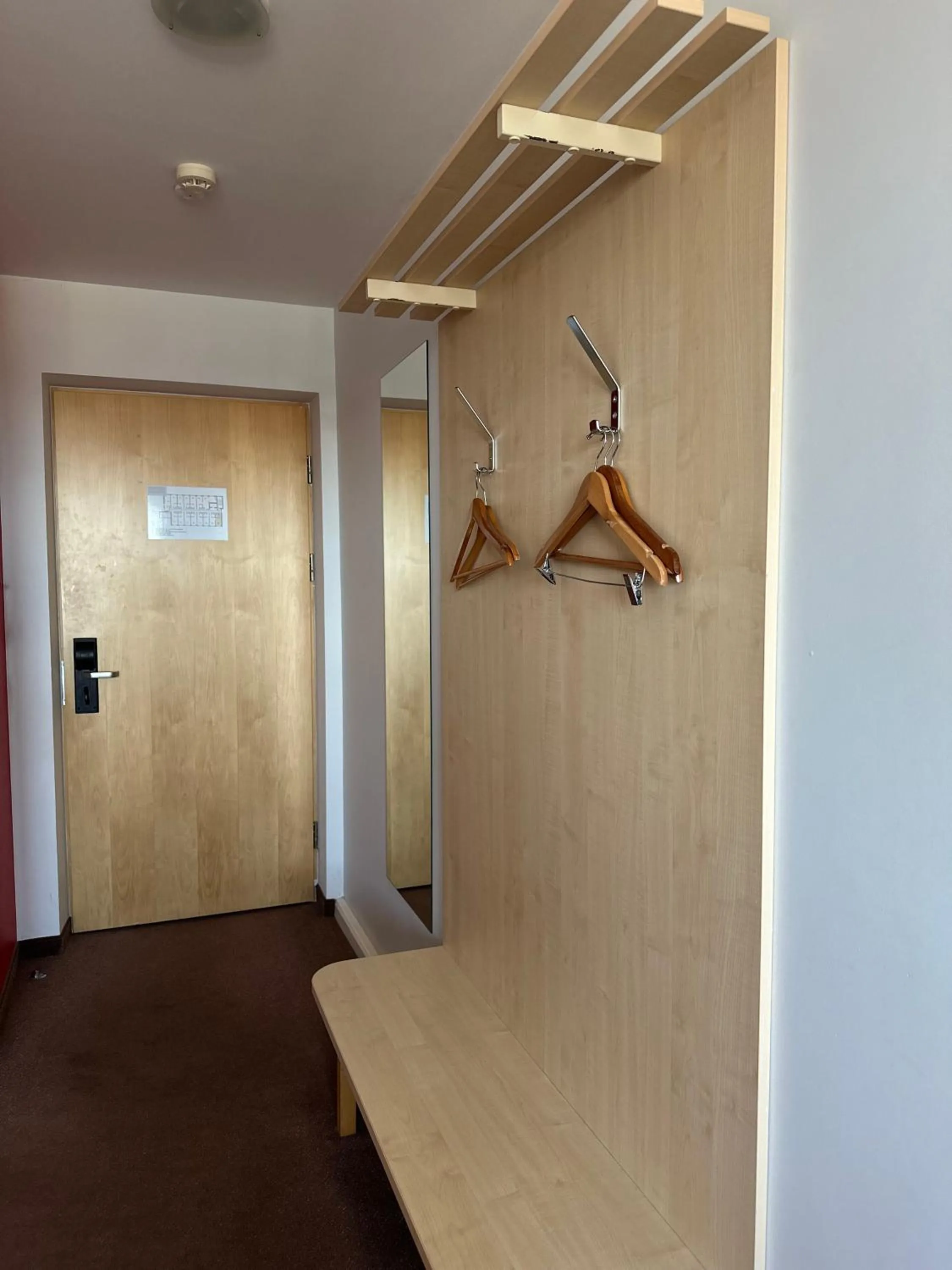 wardrobe in Green Park Hotel Klaipeda
