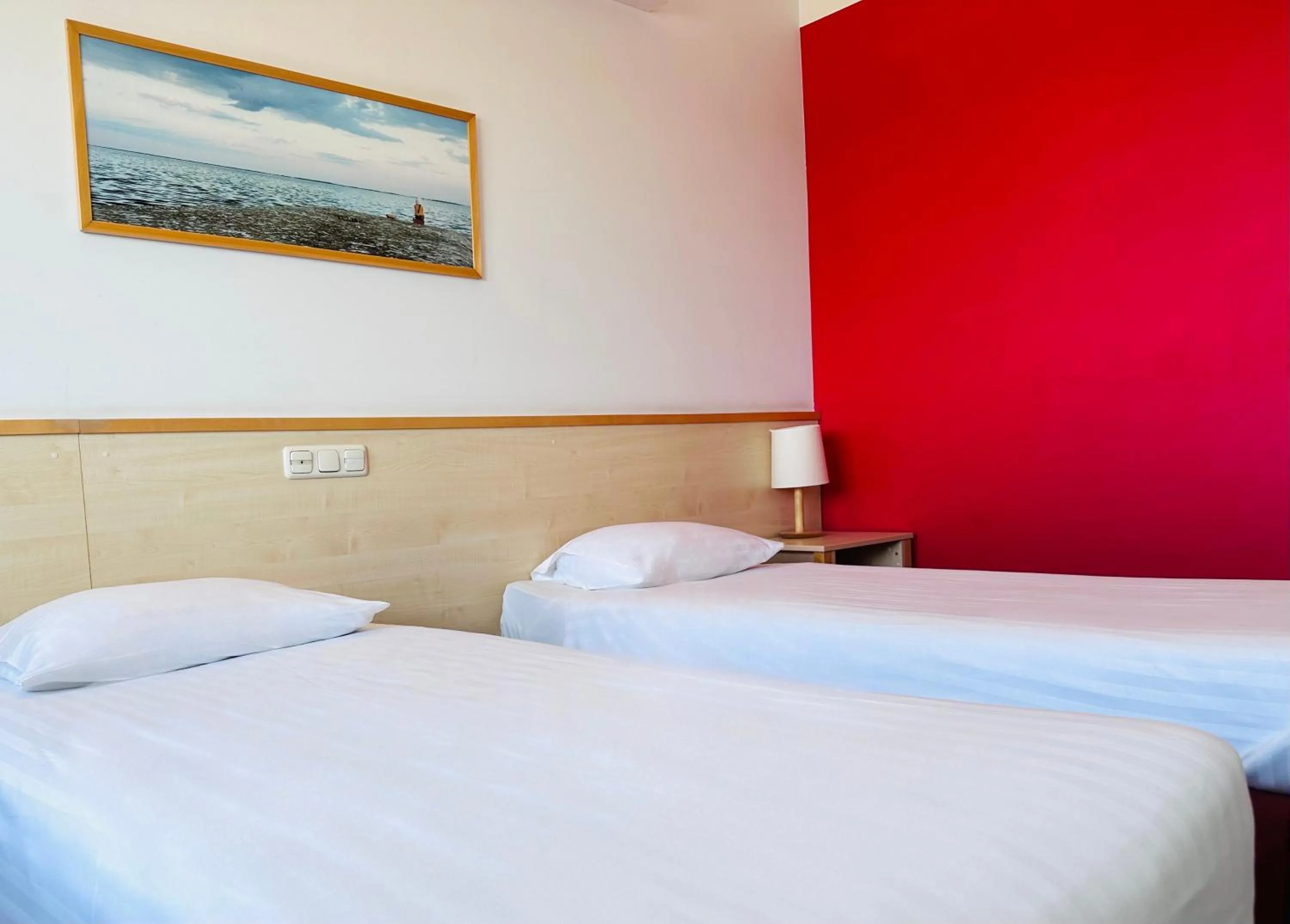 Bed in Green Park Hotel Klaipeda