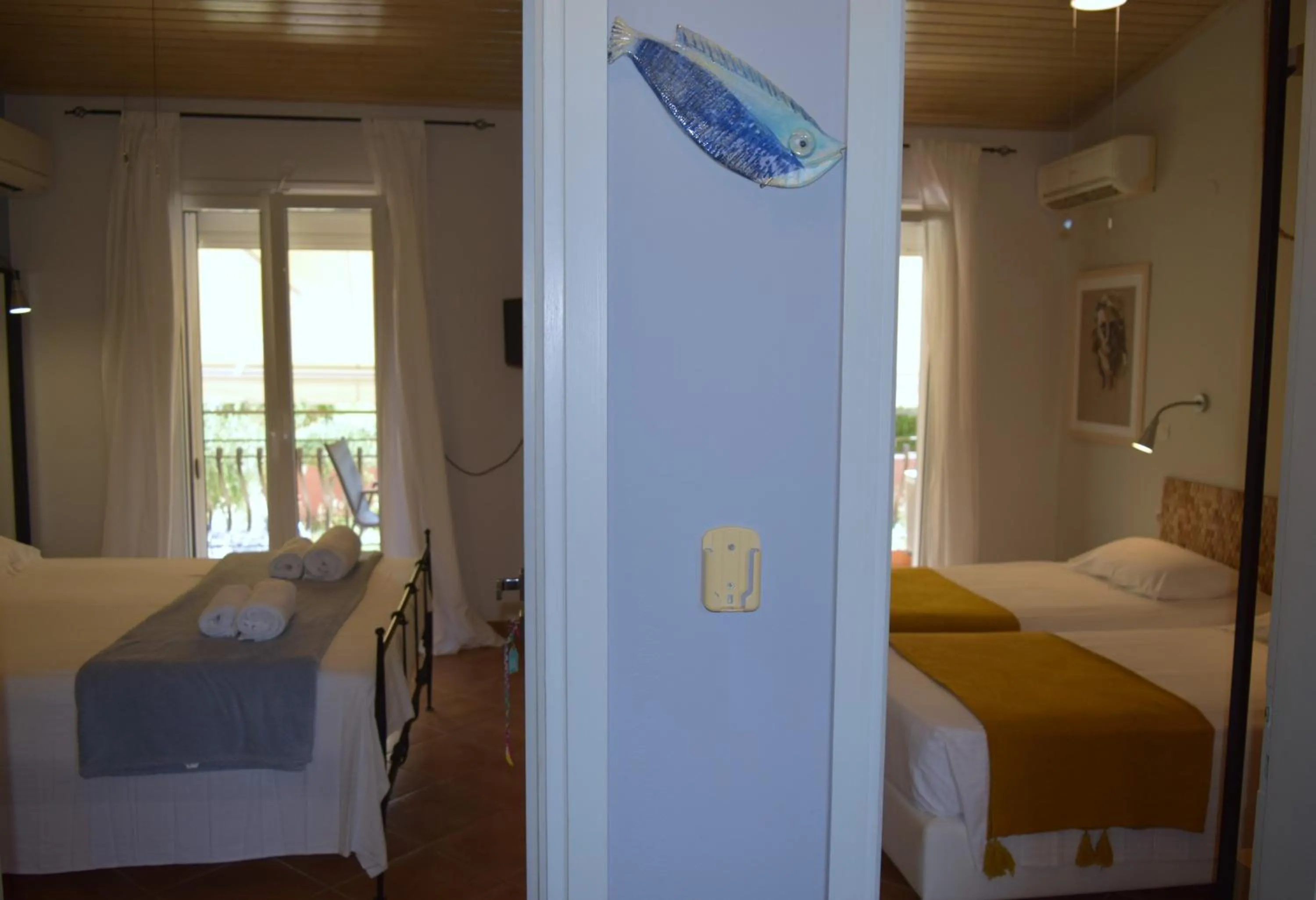 Bedroom in Simatos αpARTments & Studios