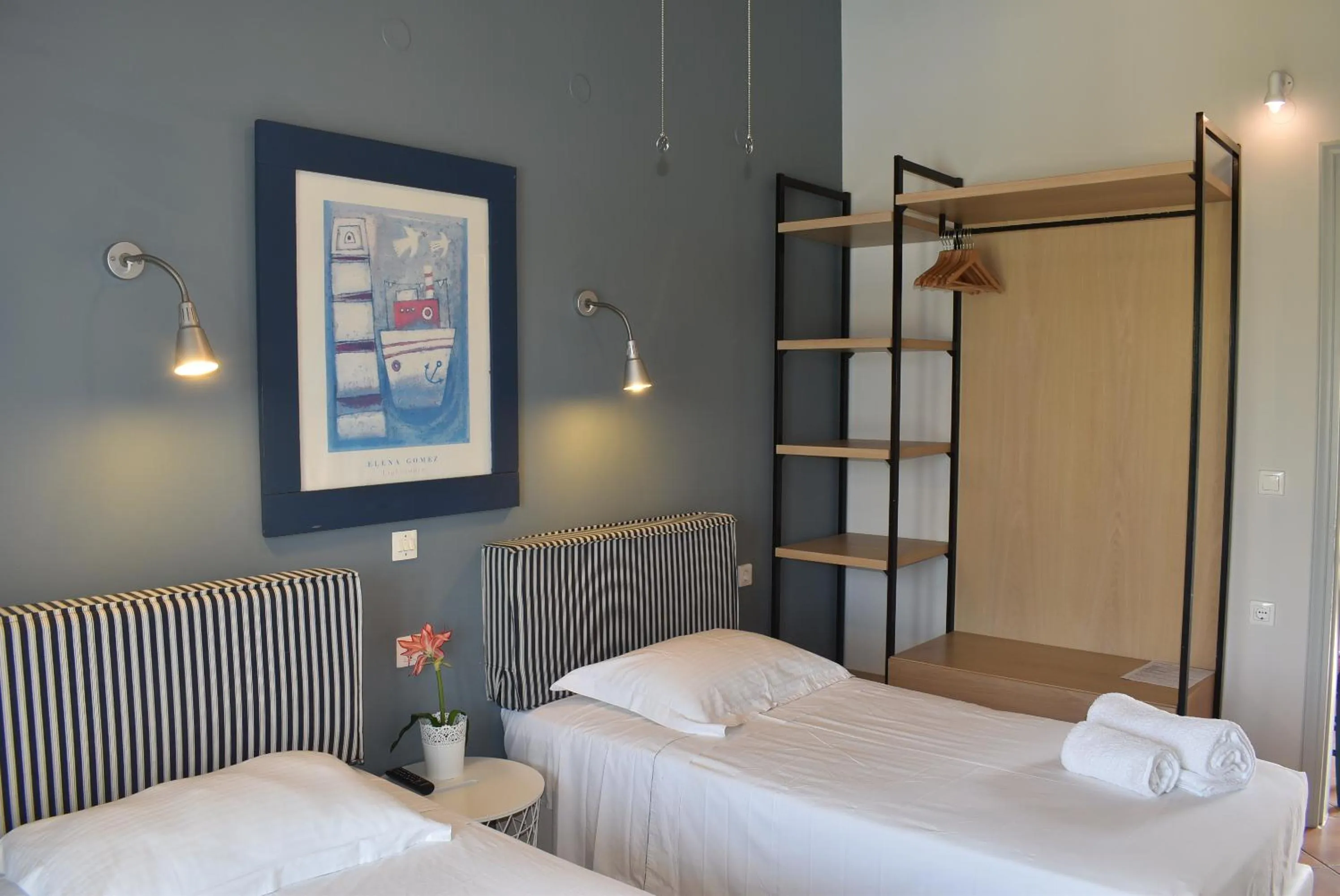 Bedroom in Simatos αpARTments & Studios