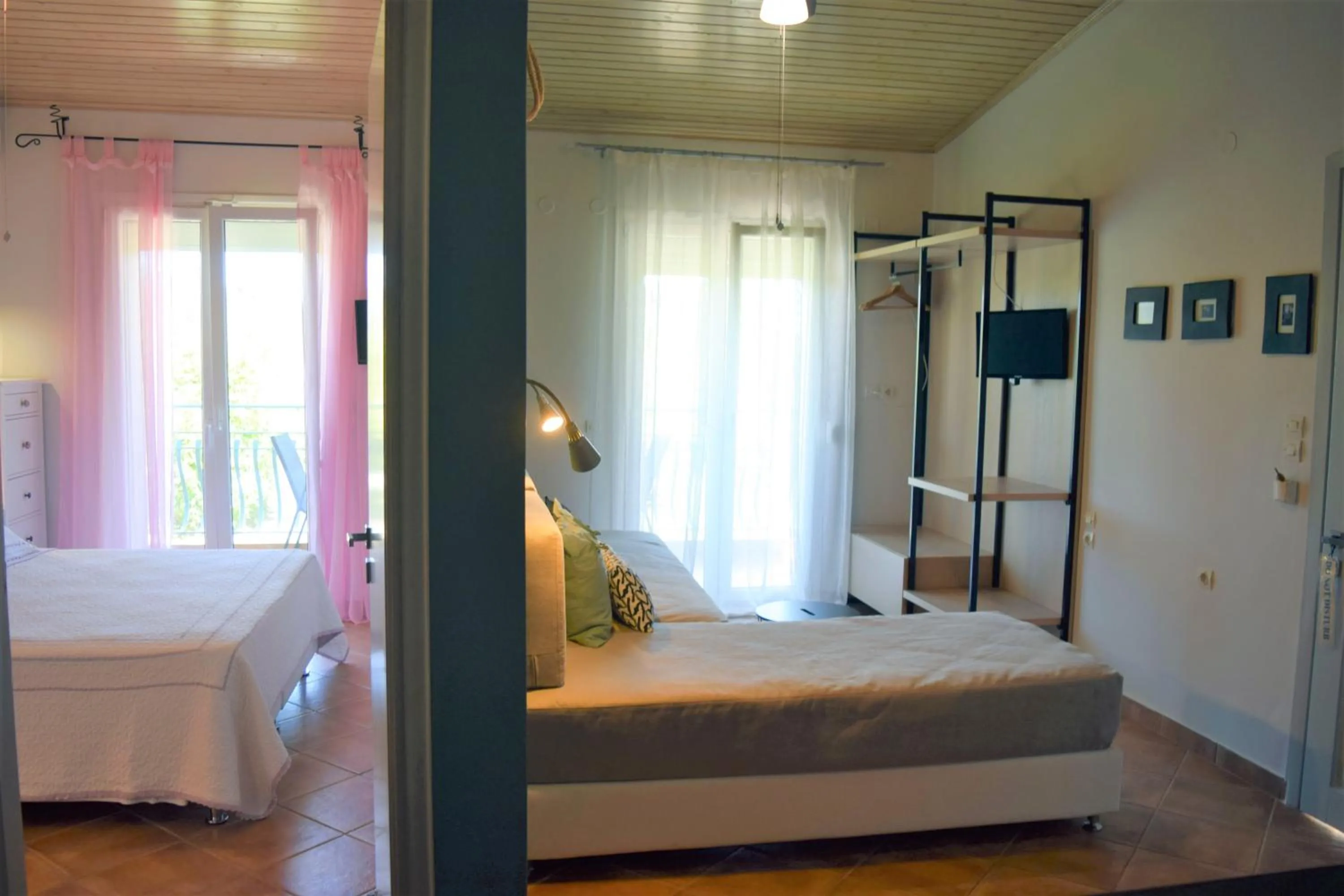 Living room in Simatos αpARTments & Studios