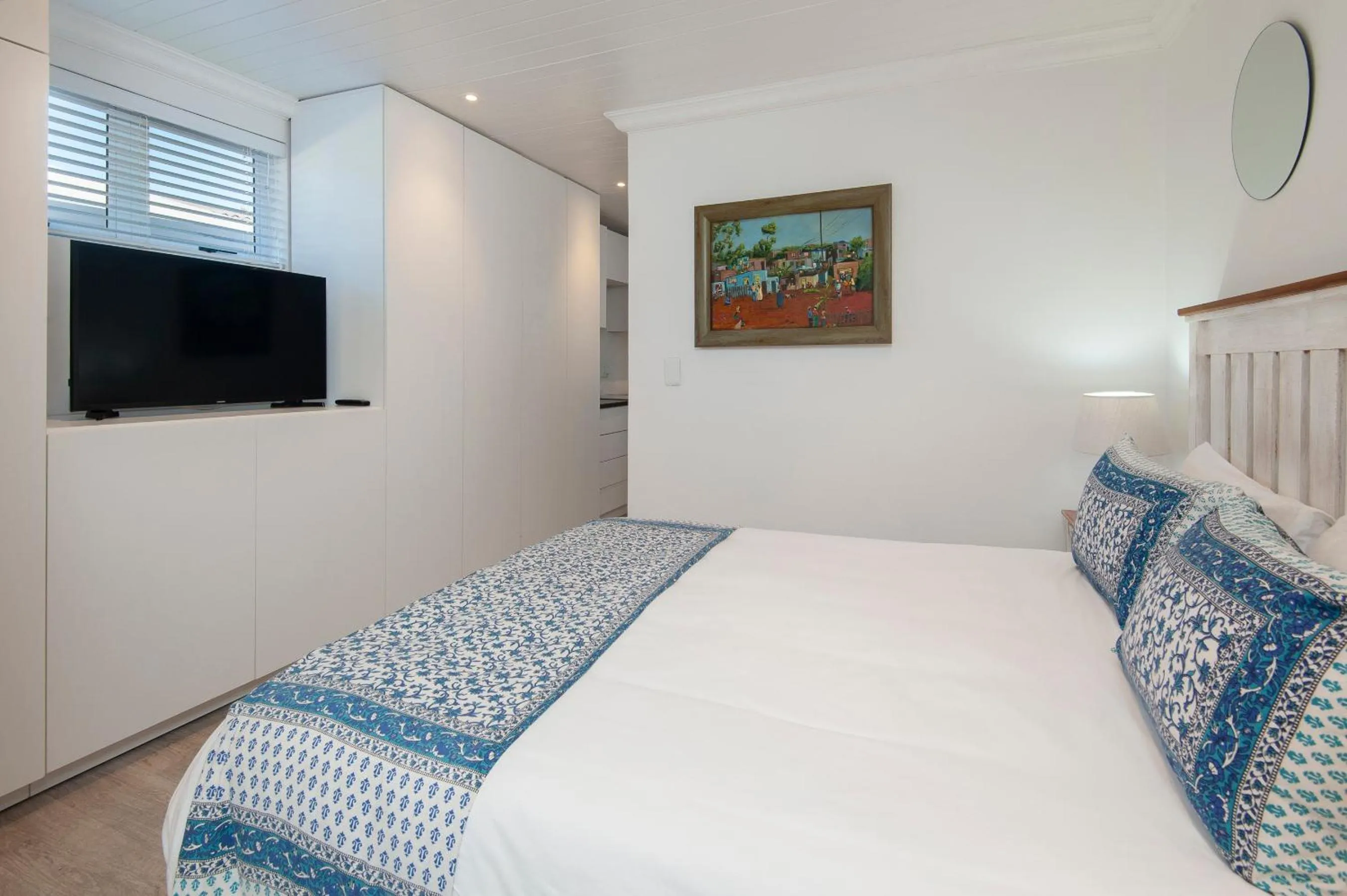 Bed in Oude Schuur Boutique Guesthouse