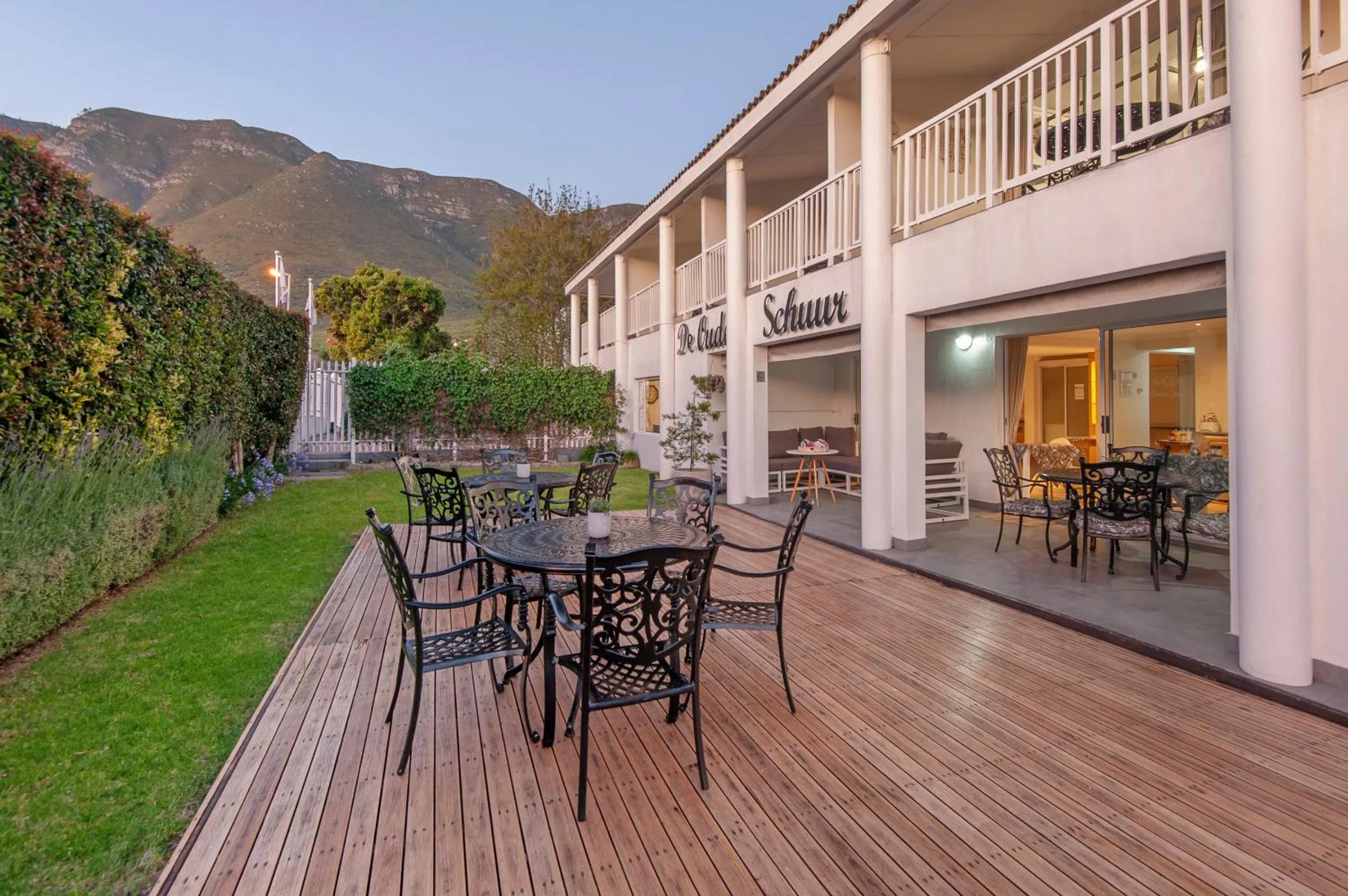 Patio in Oude Schuur Boutique Guesthouse