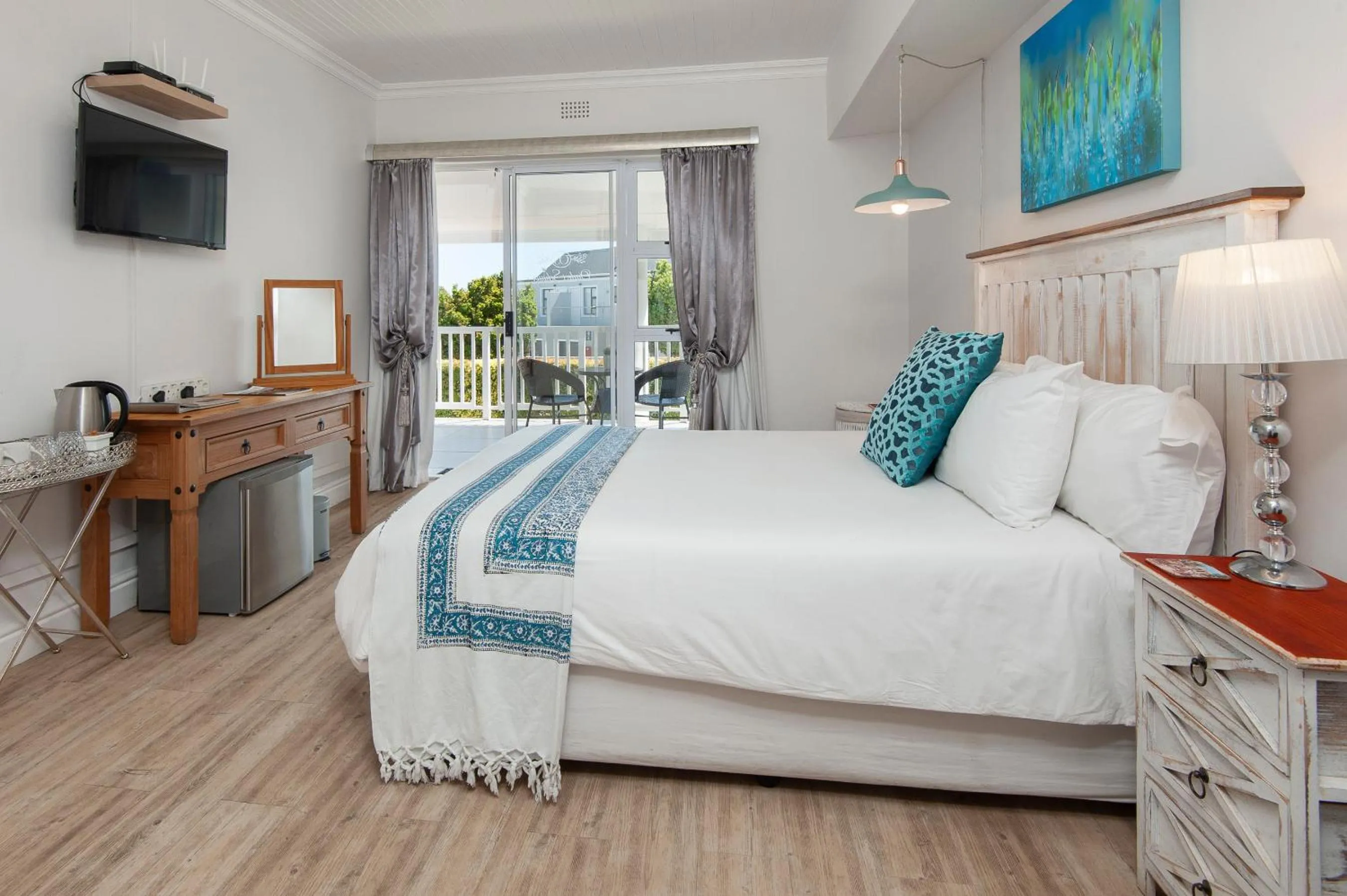 Bed in Oude Schuur Boutique Guesthouse