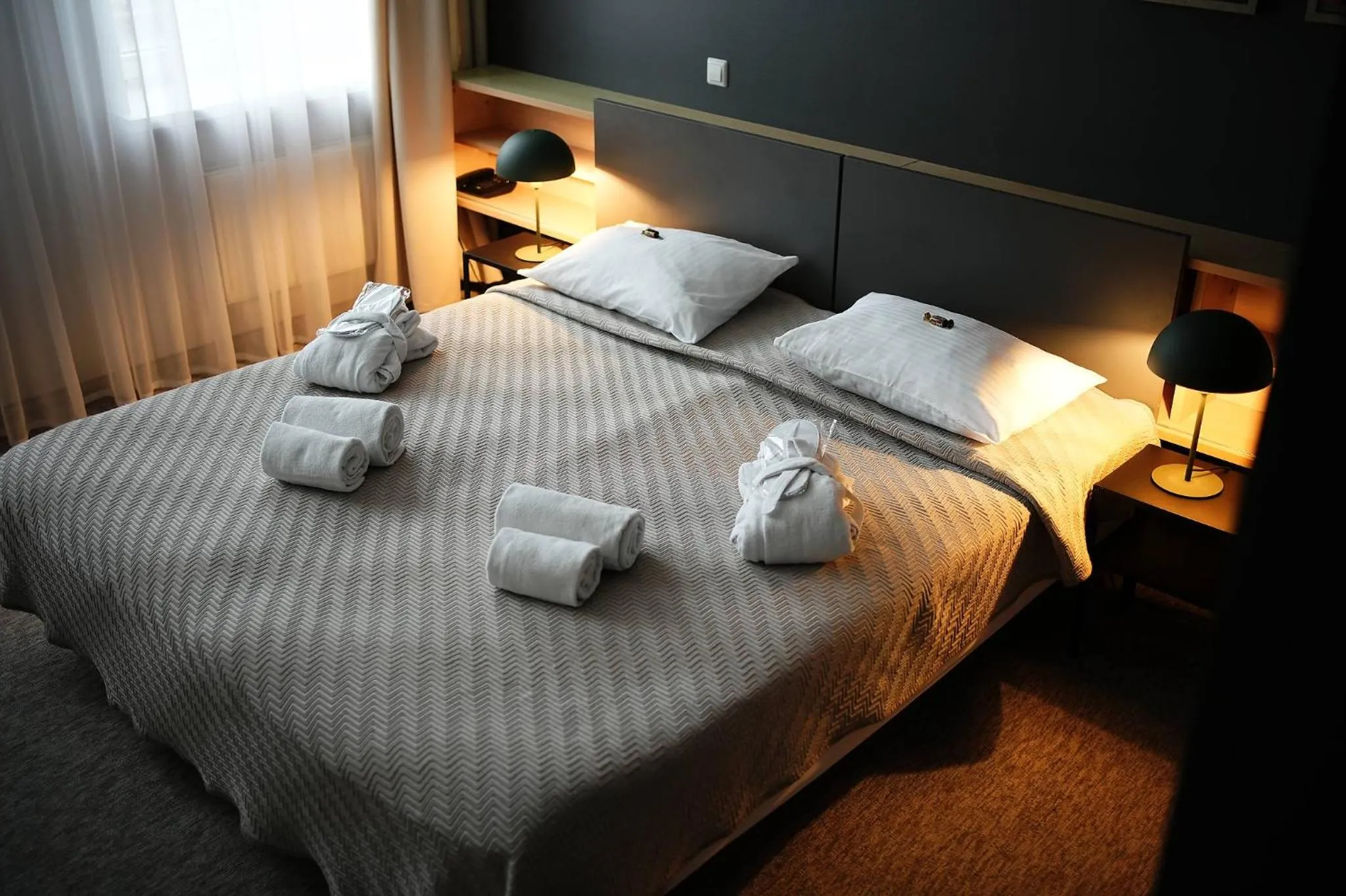 Photo of the whole room, Bed in Hotel Navalis, Klaipėda
