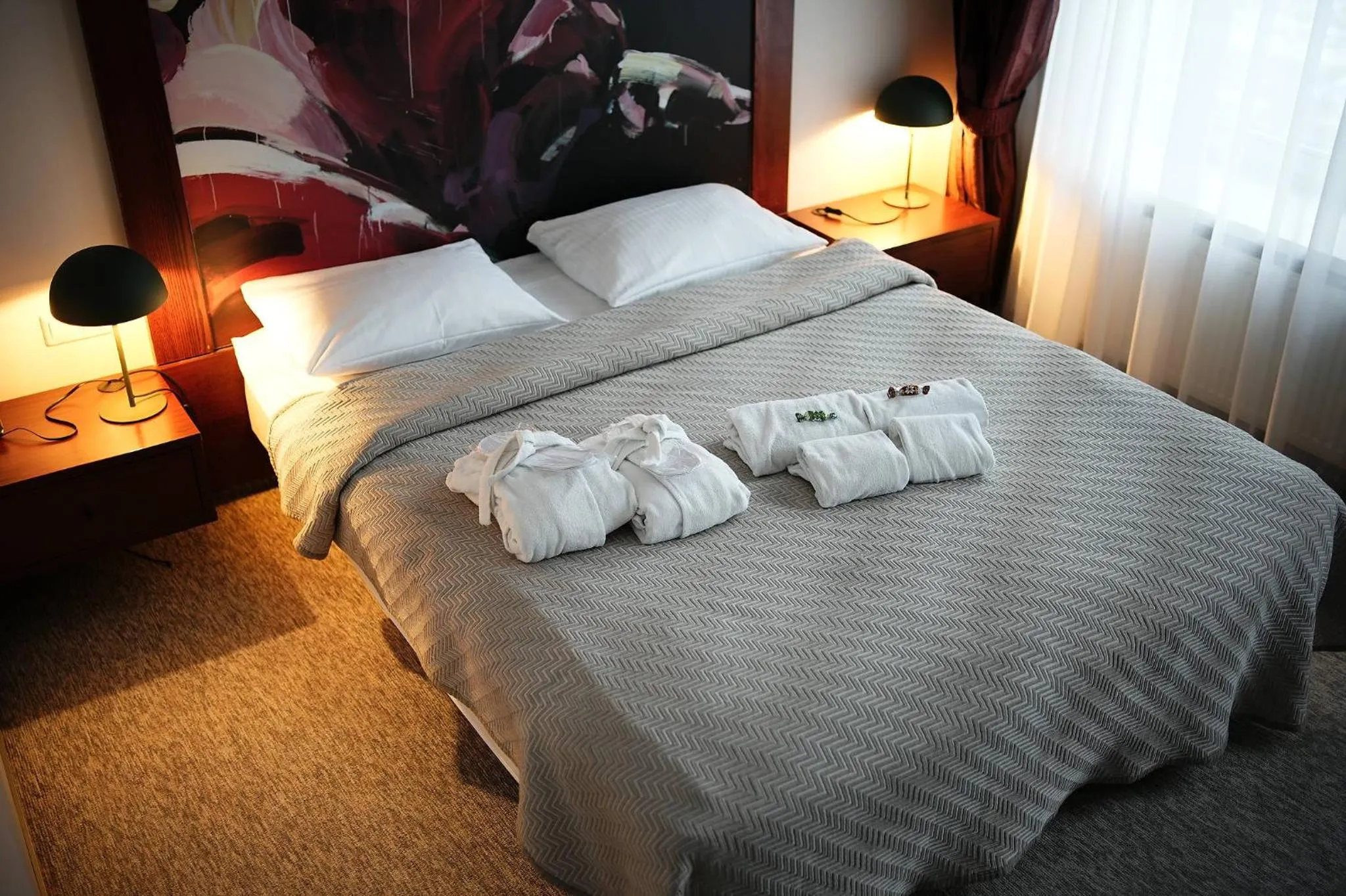 Photo of the whole room, Bed in Hotel Navalis, Klaipėda