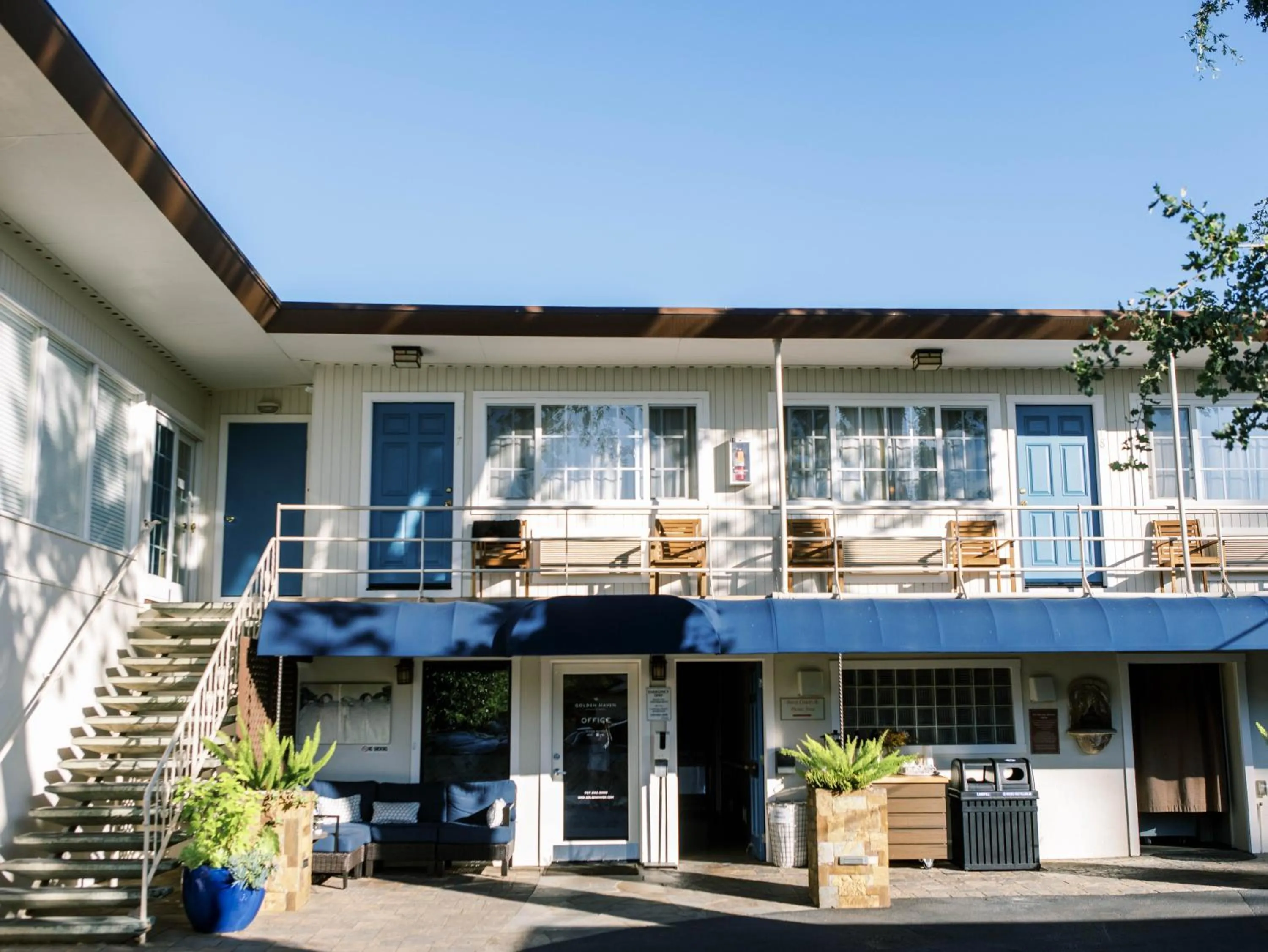 Property building in Golden Haven Hot Springs