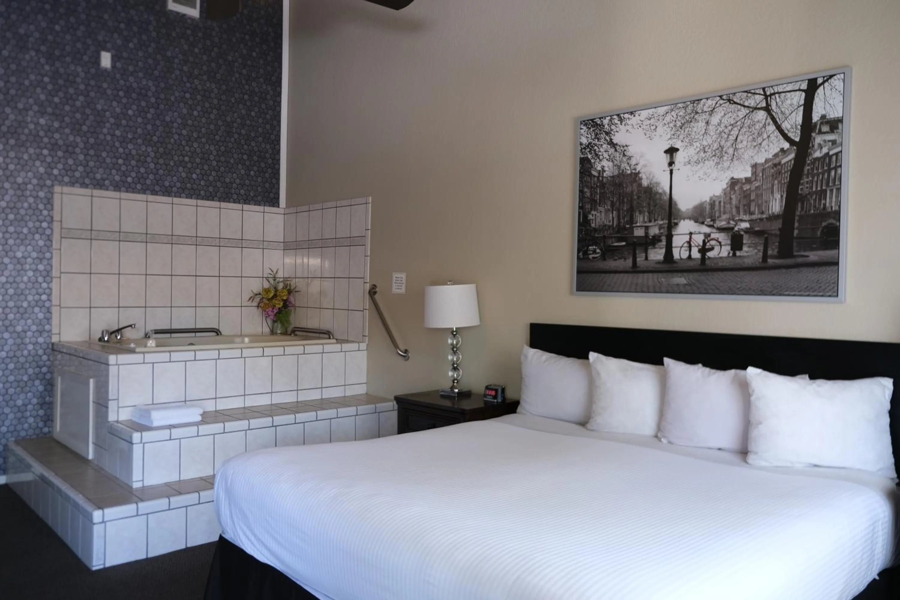 Bed in Golden Haven Hot Springs
