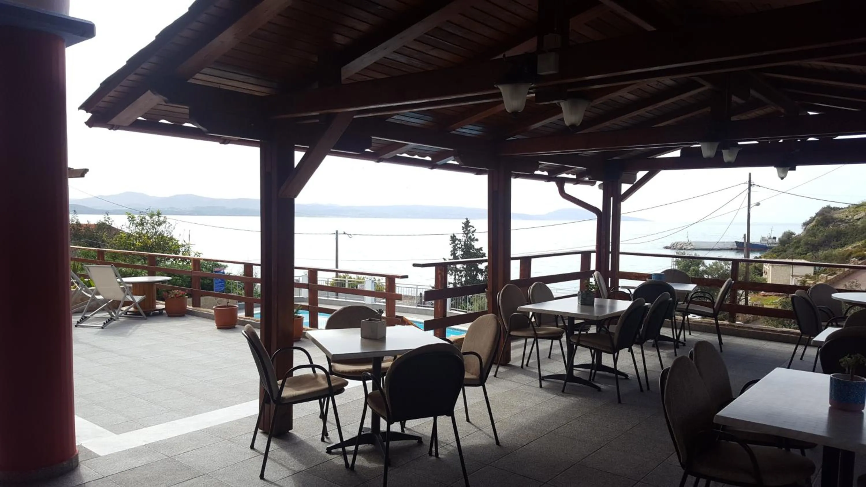Balcony/Terrace in Sky Beach Hotel