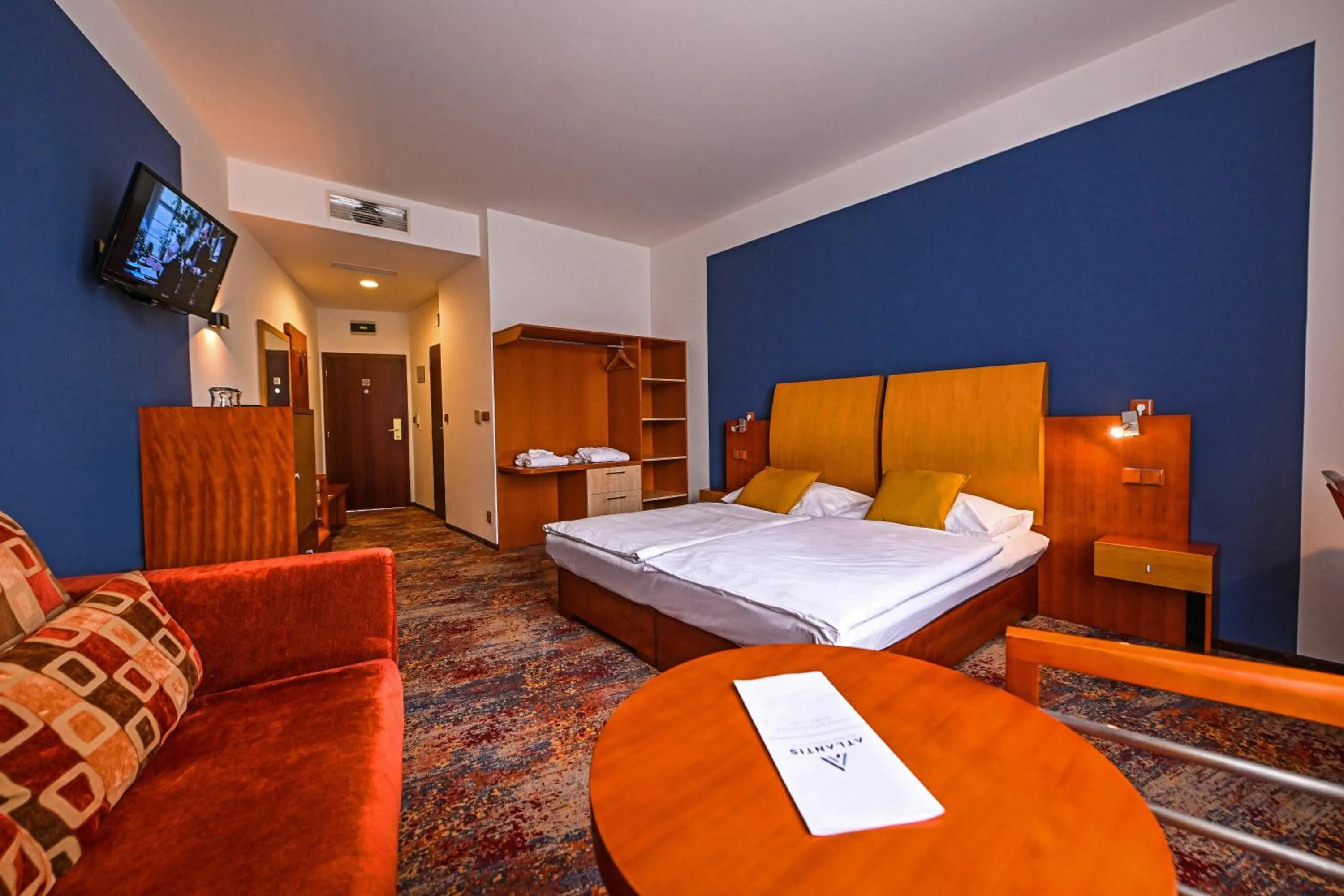 Bed in Hotel Atlantis