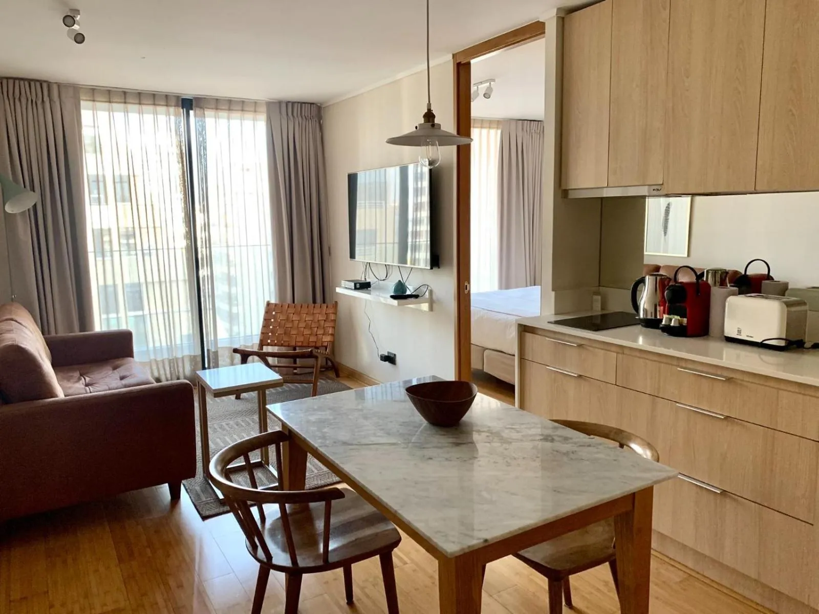 Kitchen or kitchenette in Zip Housing El Golf