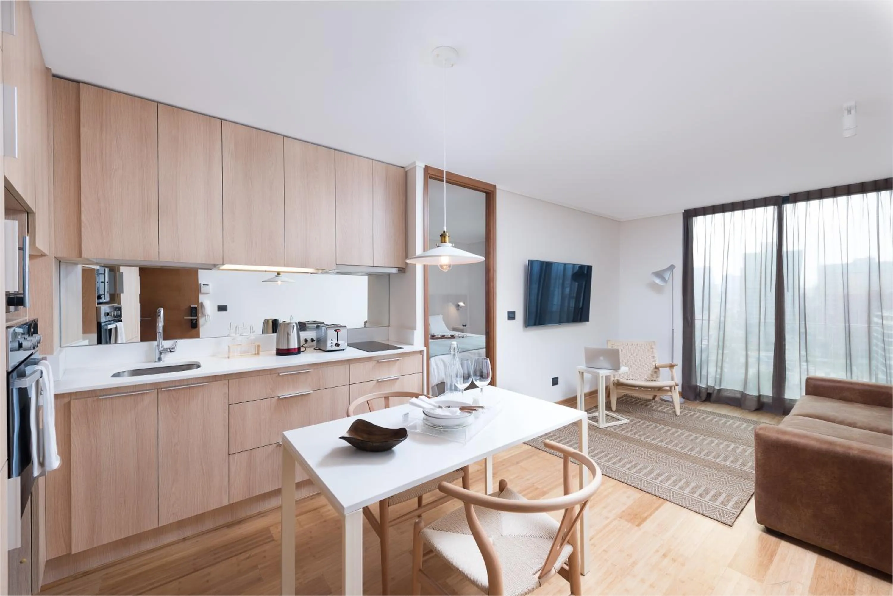 Kitchen or kitchenette in Zip Housing El Golf