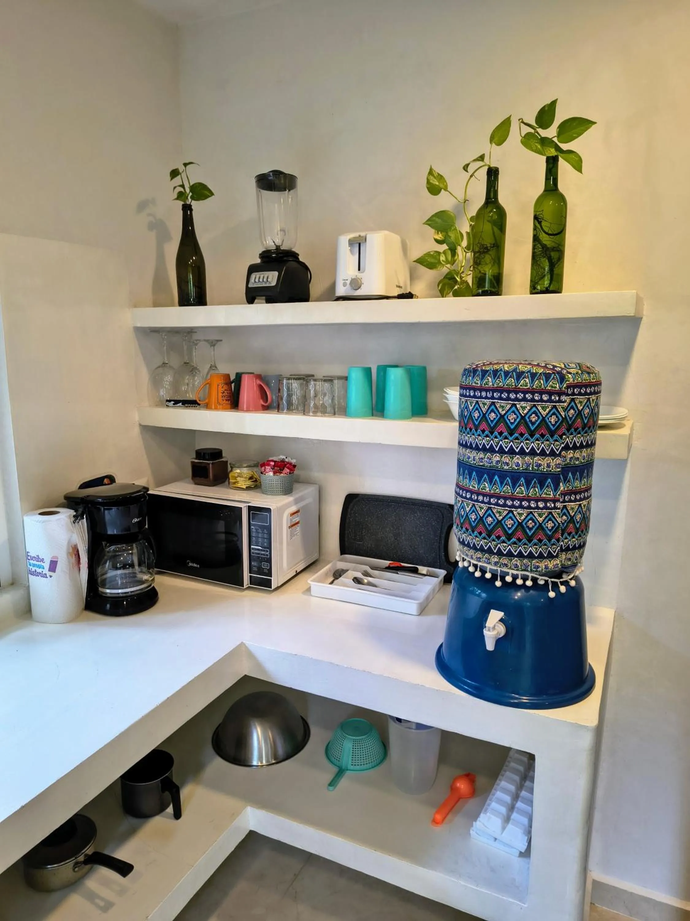 Kitchen or kitchenette in Hotel & Suites Oasis Bacalar