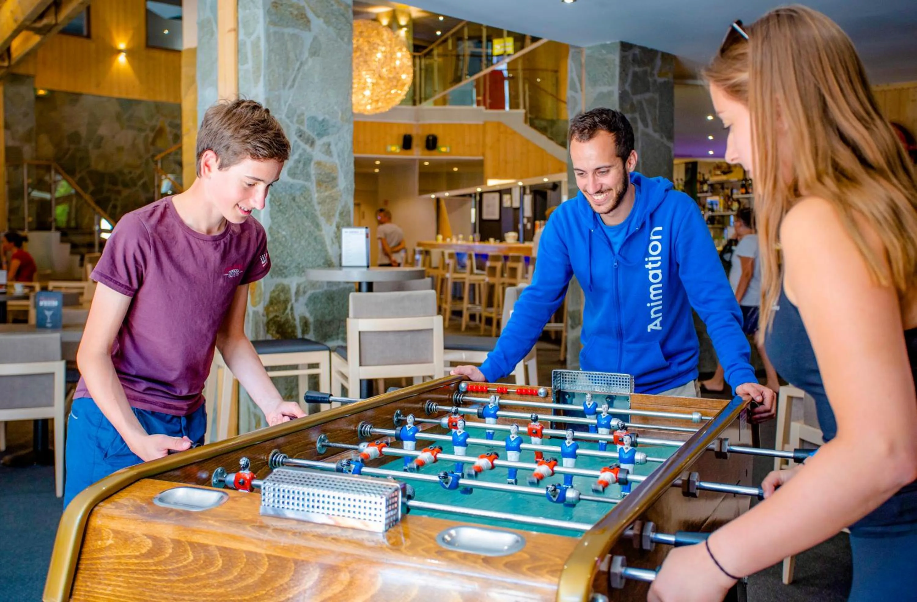 Lounge or bar in Hôtel Club MMV Les Brévières