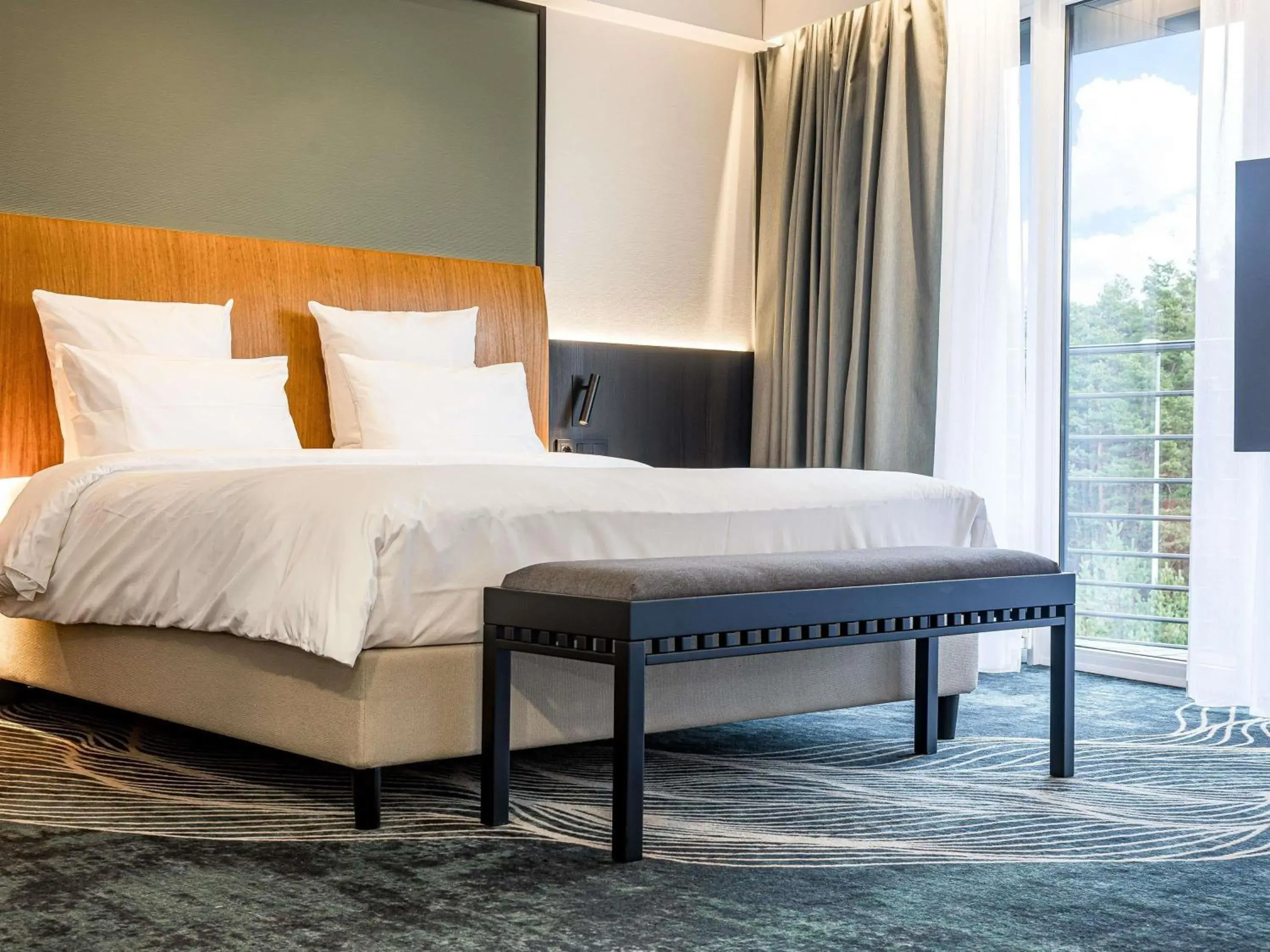 Bedroom, Bed in Mercure Palanga Vanagupe Resort & SPA Bedroom, Bed in Mercure Palanga Vanagupe Resort & SPA