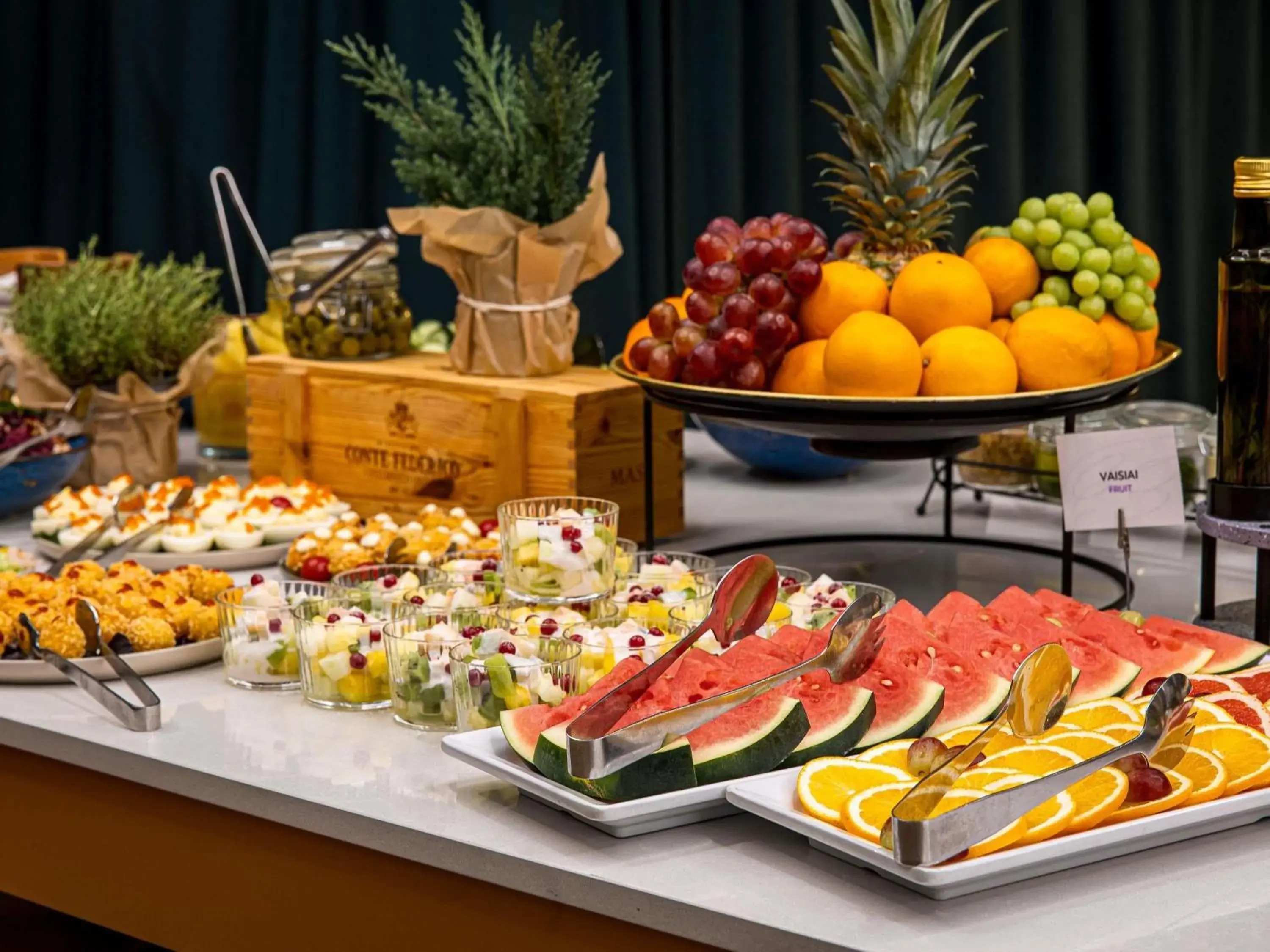 Breakfast in Mercure Palanga Vanagupe Resort & SPA Breakfast in Mercure Palanga Vanagupe Resort & SPA