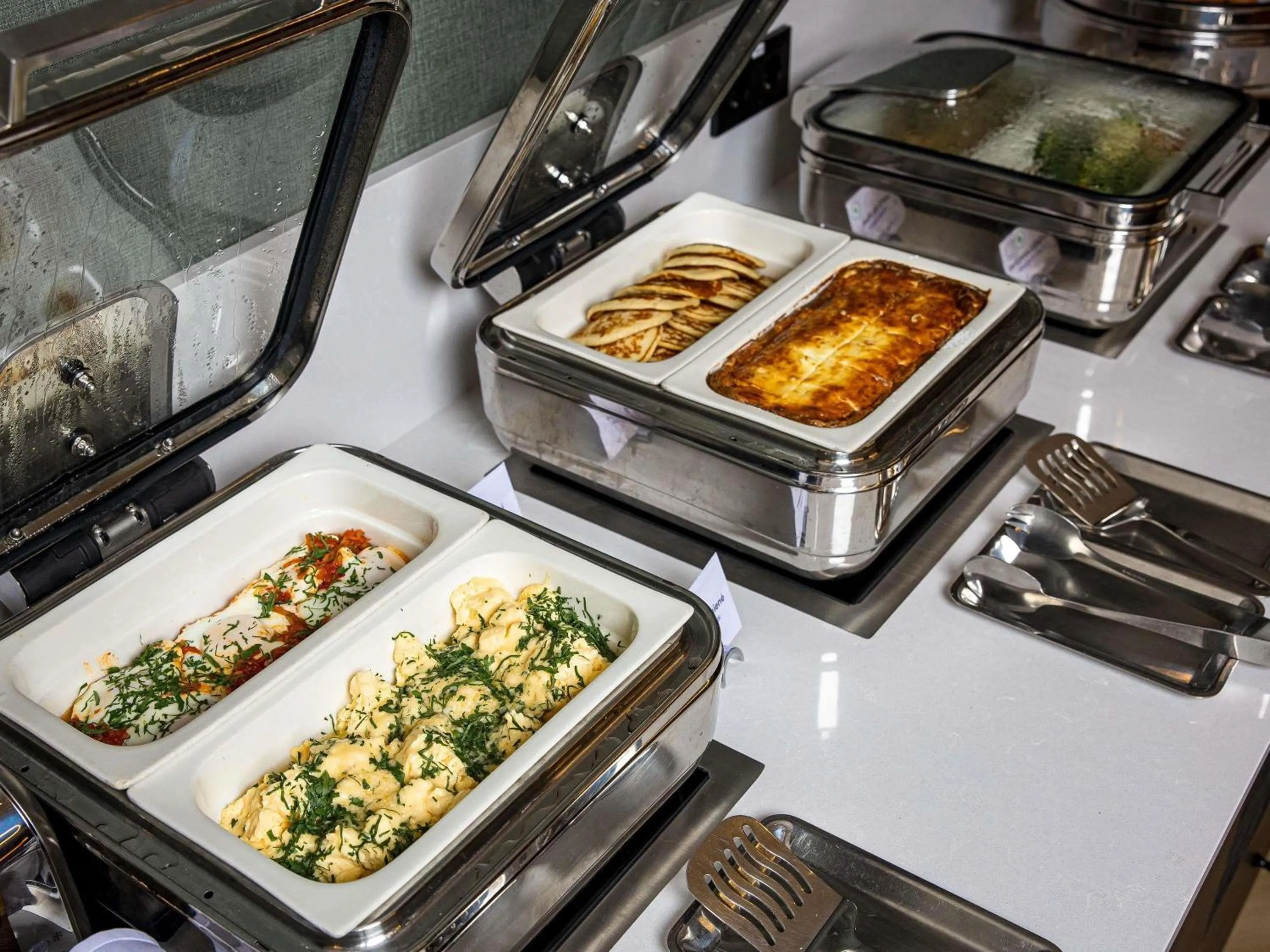 Breakfast in Mercure Palanga Vanagupe Resort & SPA