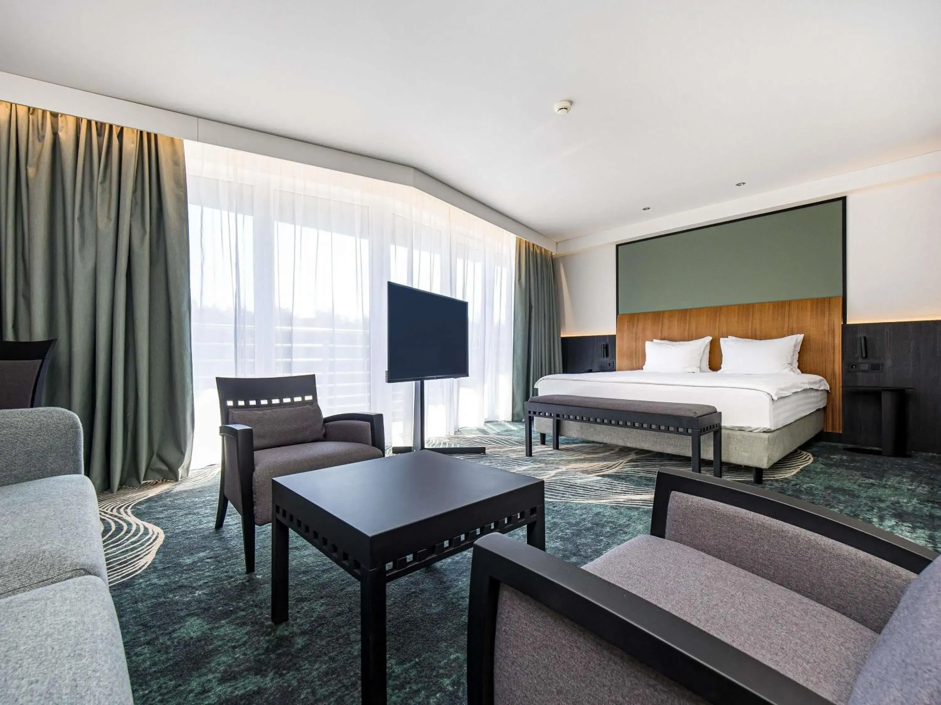 Bedroom, Bed in Mercure Palanga Vanagupe Resort & SPA Bedroom, Bed in Mercure Palanga Vanagupe Resort & SPA