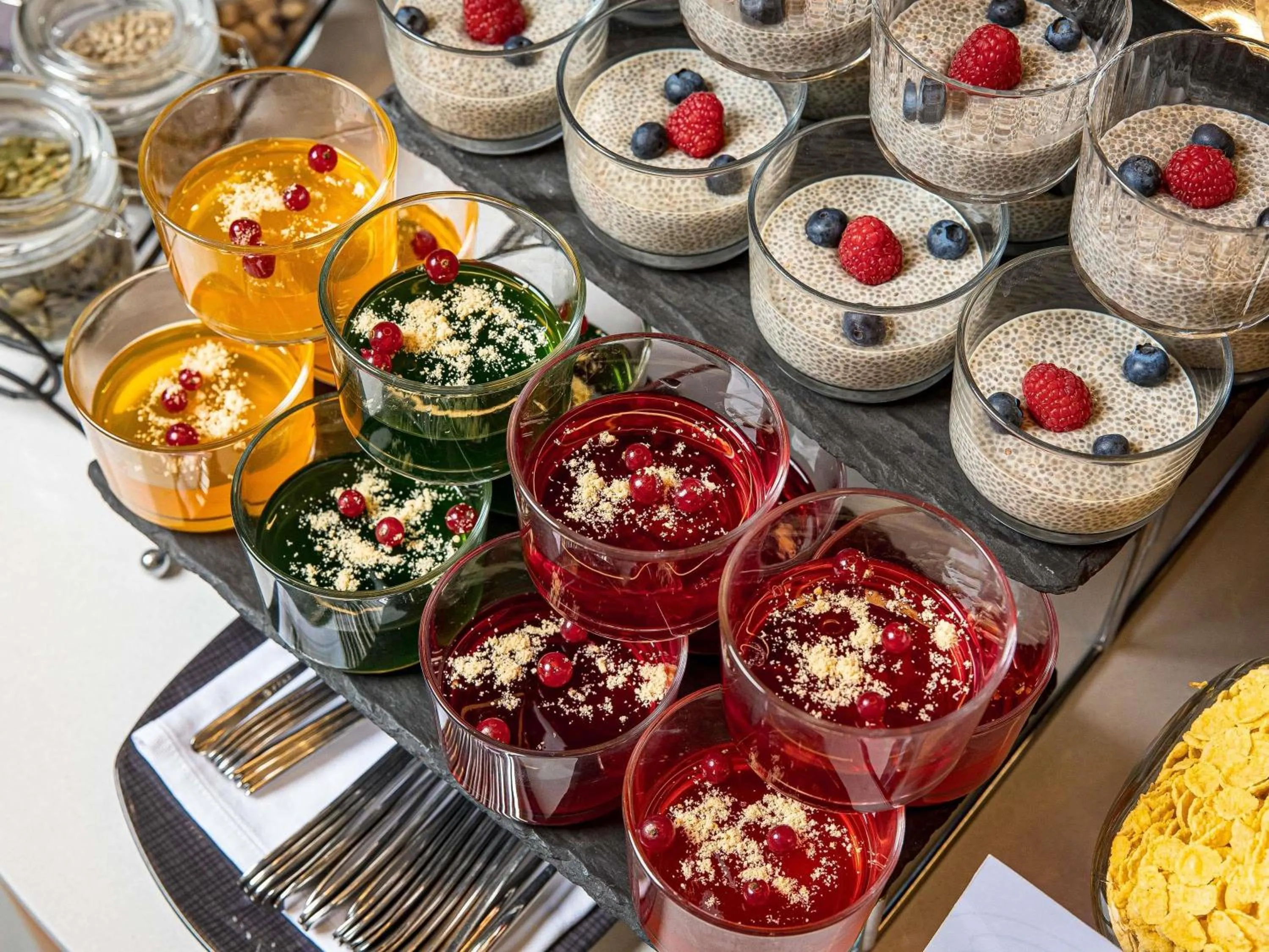 Breakfast in Mercure Palanga Vanagupe Resort & SPA