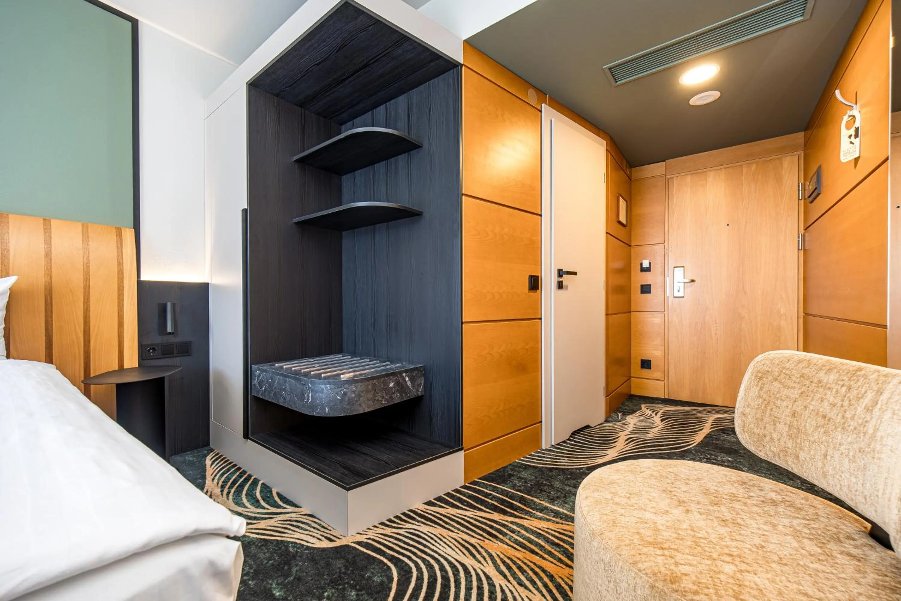 Living room, Bed in Mercure Palanga Vanagupe Resort & SPA