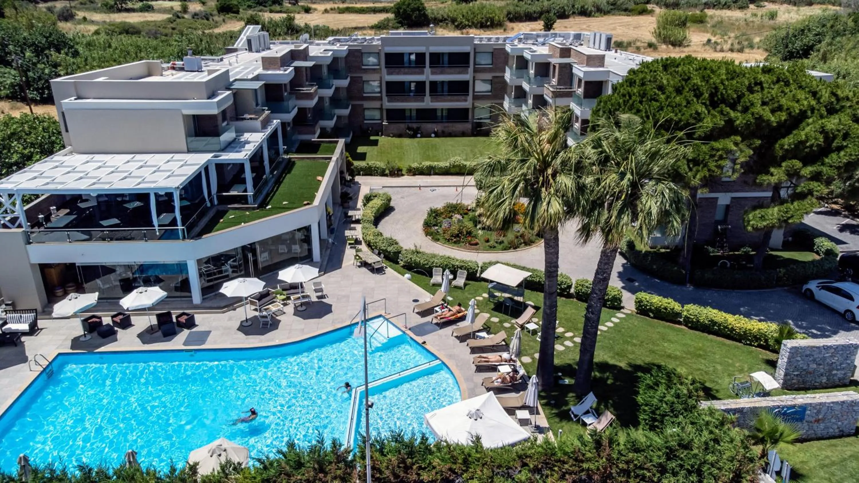 Property building in Elysion Hotel