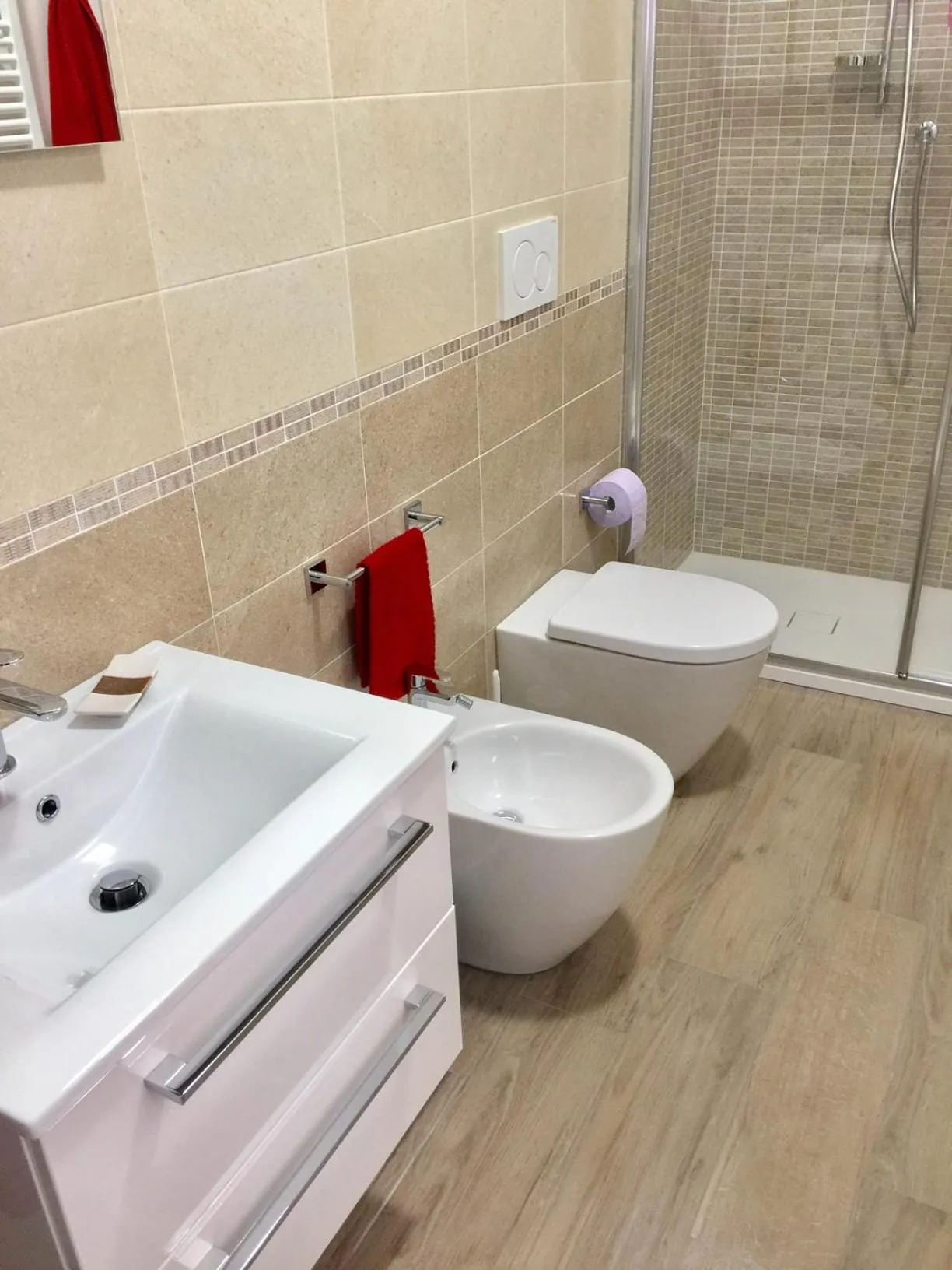 Bathroom in Residenza Sant'Orsola Azzurra Mazzini