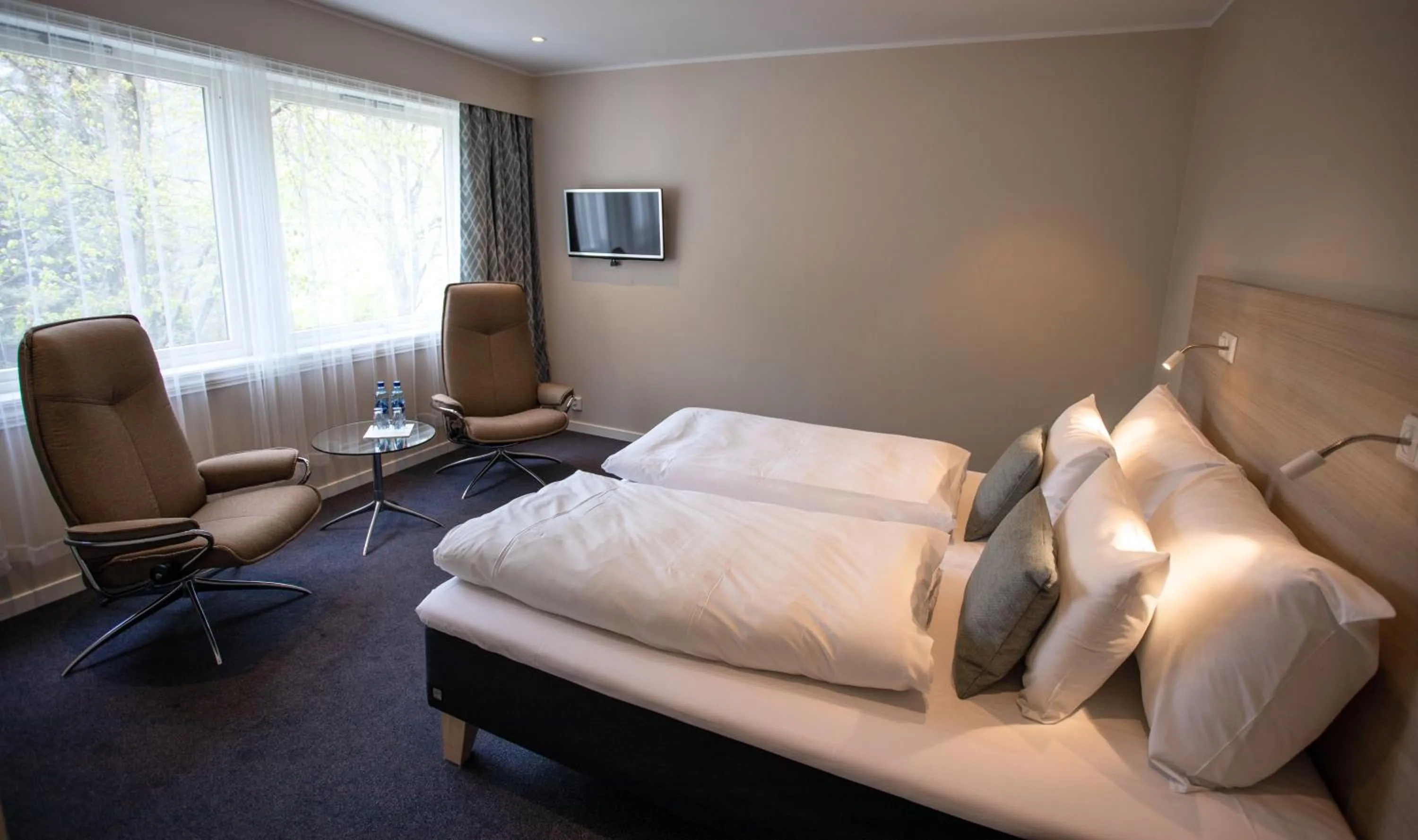 Bed in Lærdal Hotel