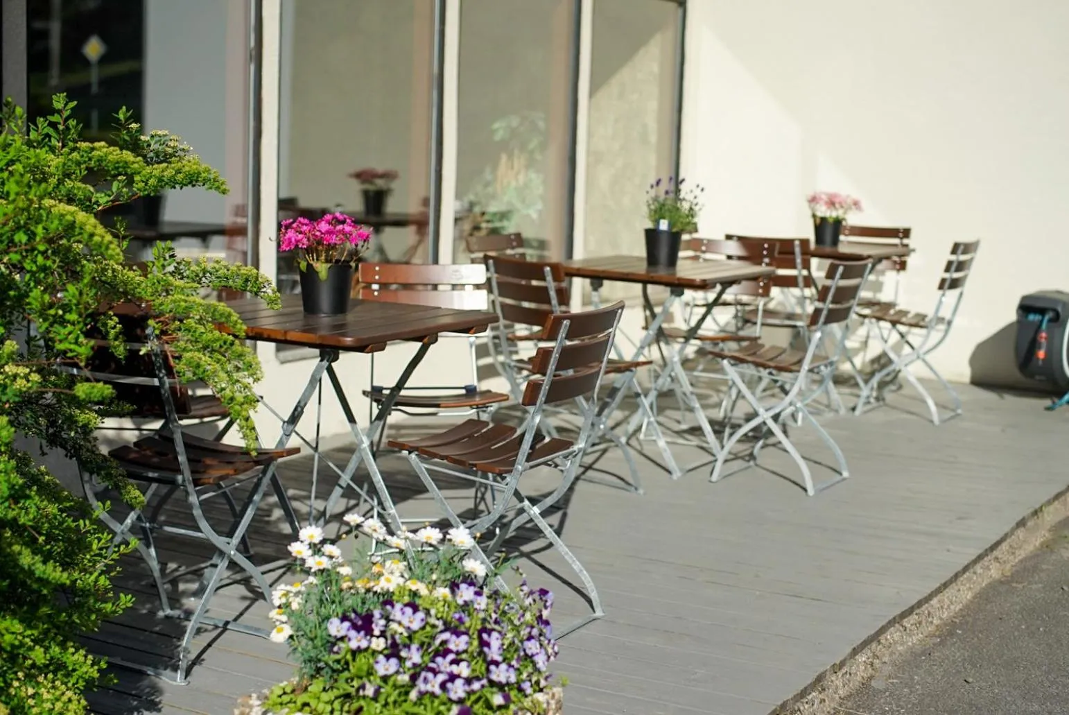 Patio in Lærdal Hotel