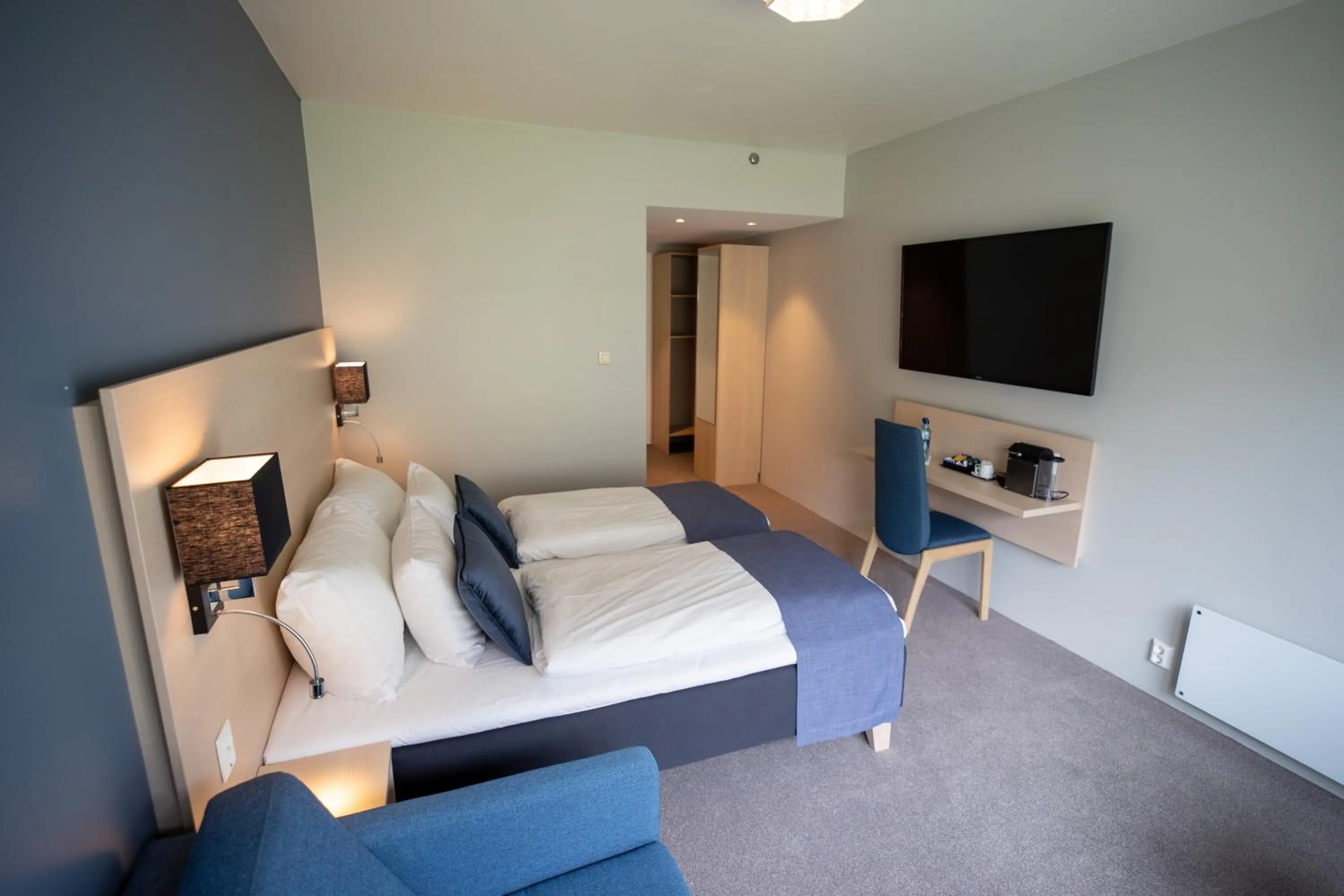 Bed in Lærdal Hotel