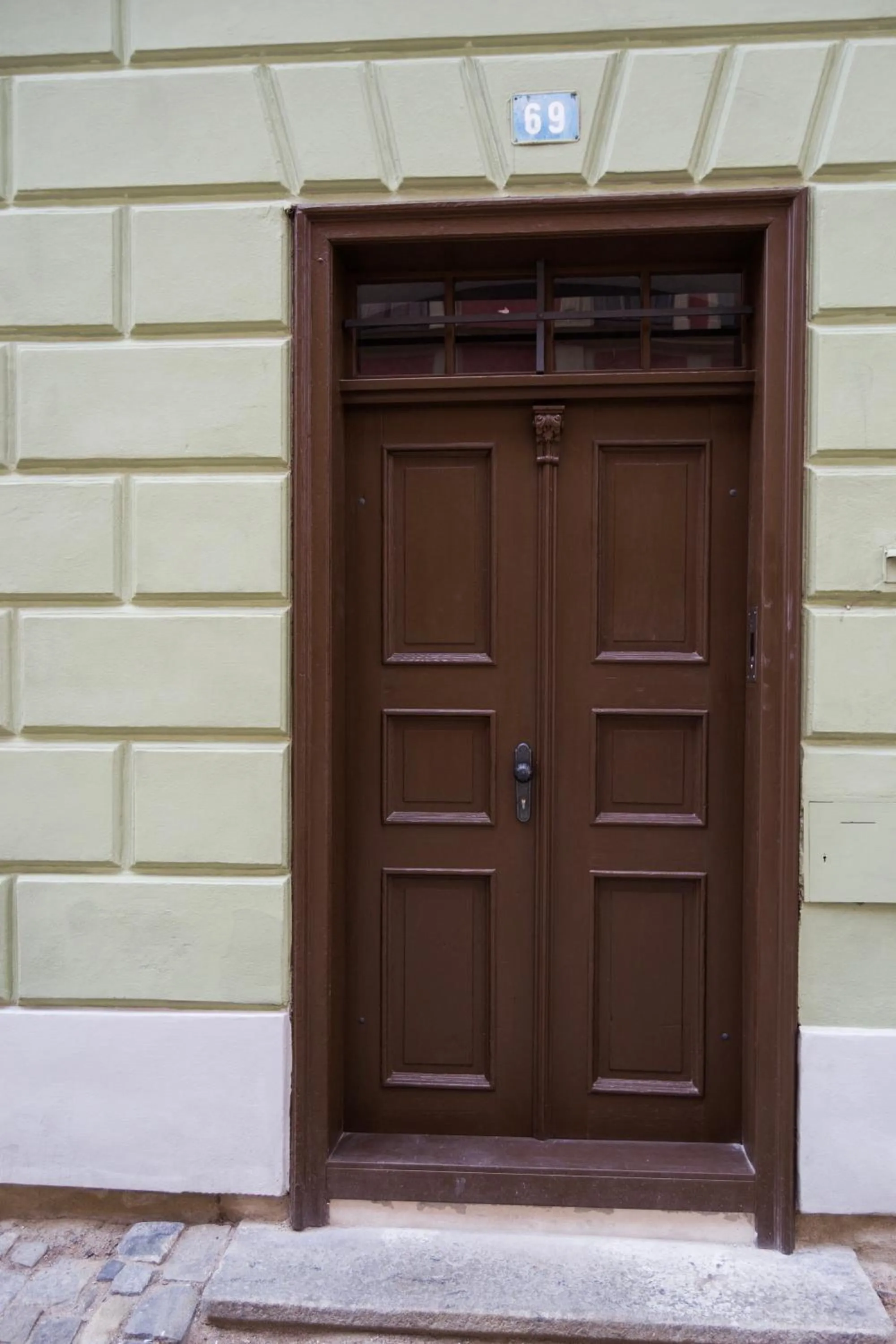 Facade/entrance in B&B Krumlov