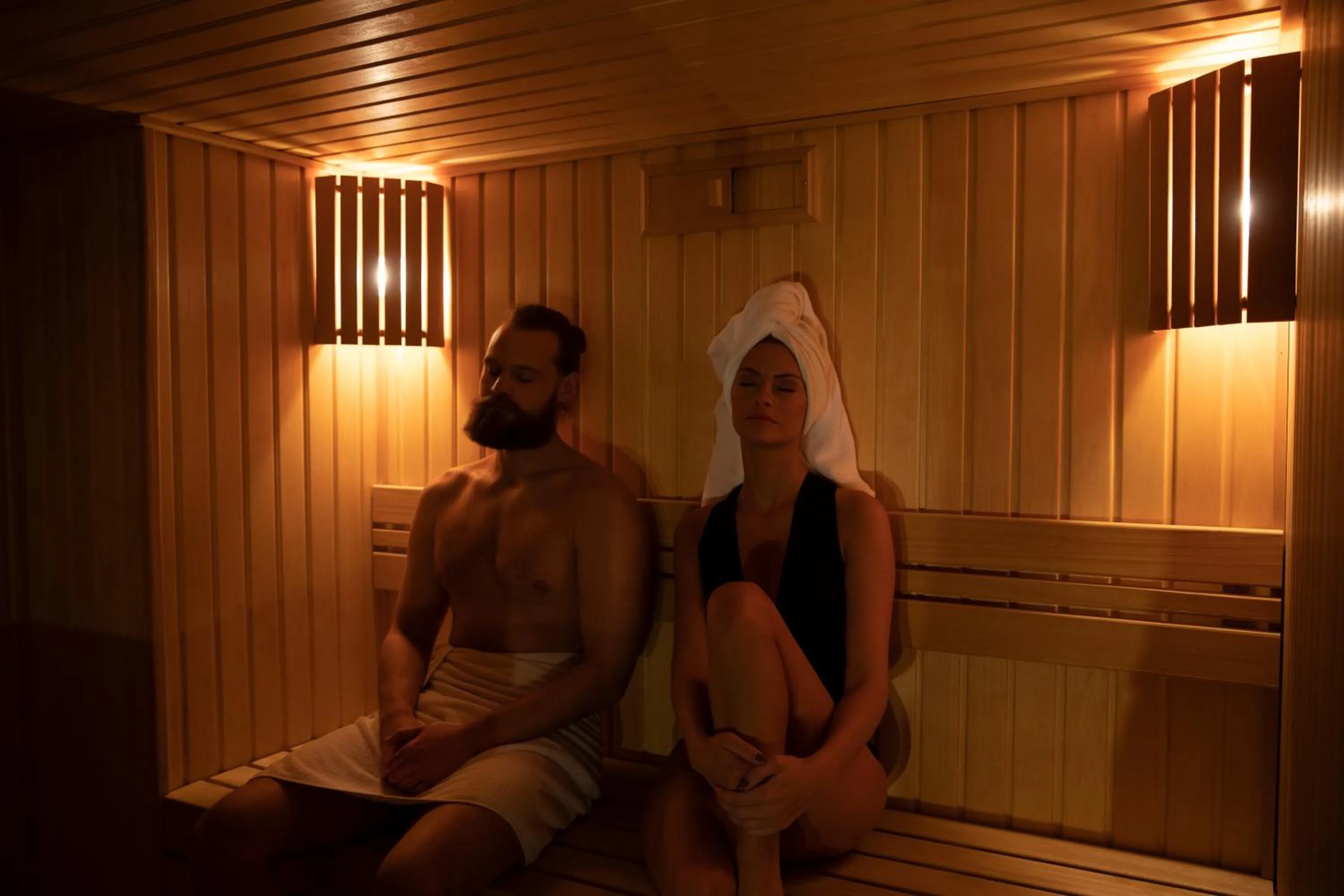 Sauna in Daugirdas Old City Hotel