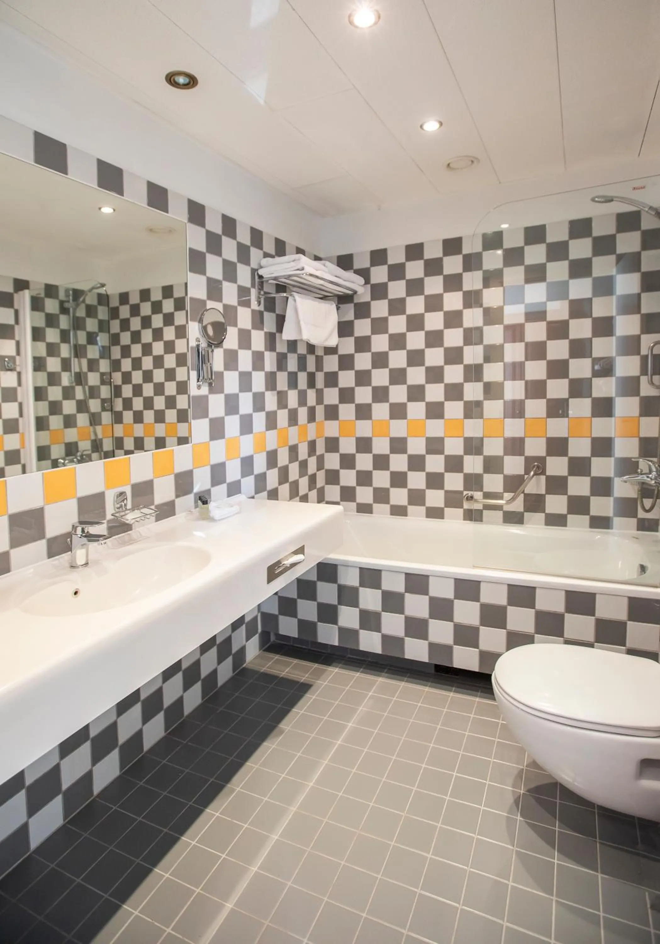 Toilet in Daugirdas Old City Hotel