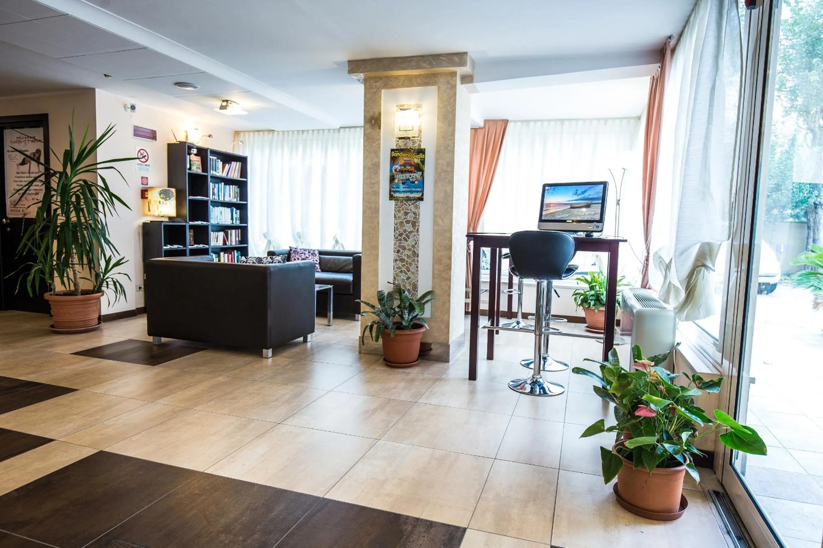 Lobby or reception in Hotel Harmony