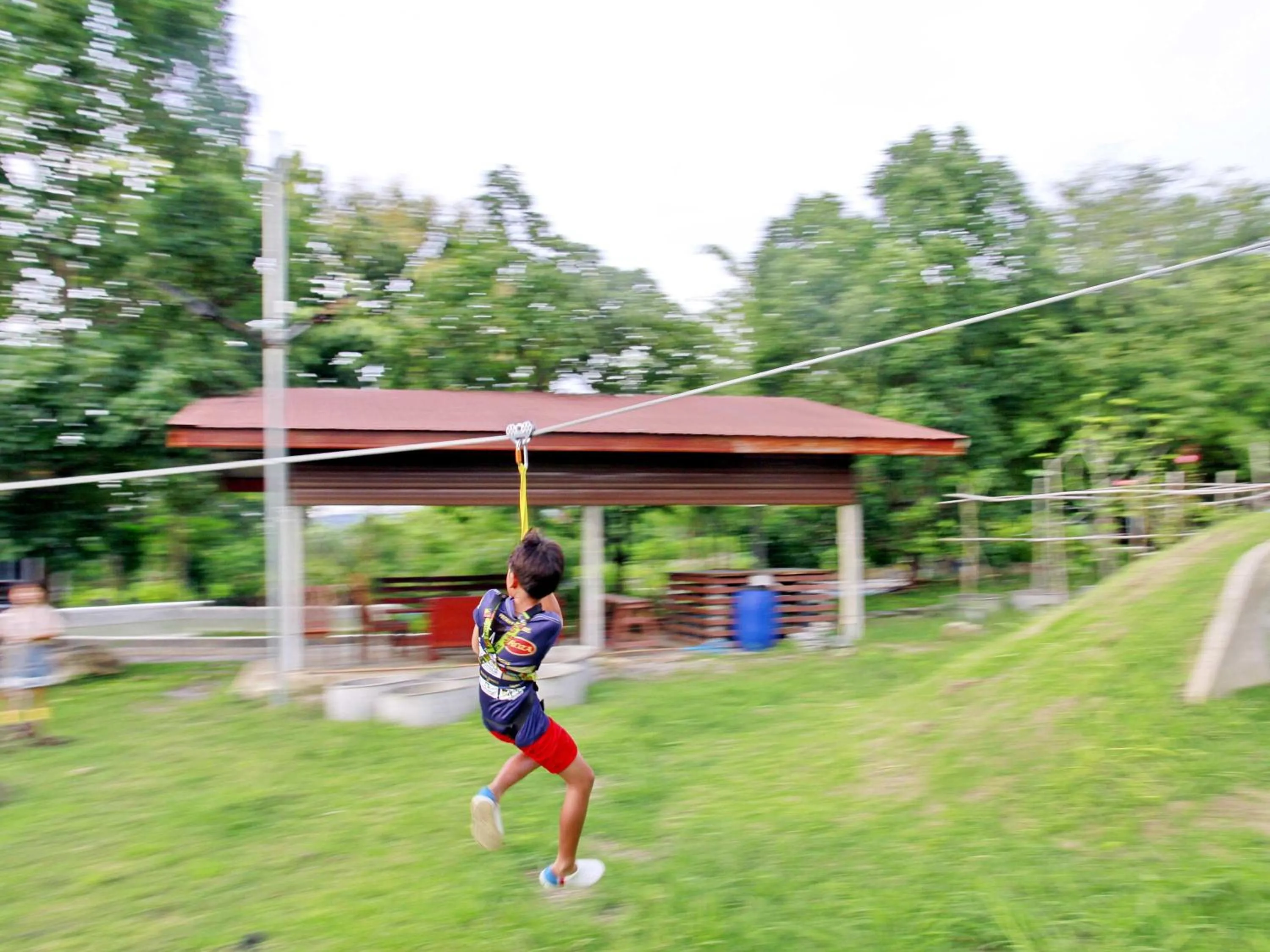 Children play ground in Tantai Eco Farm Stay At Khao Yai