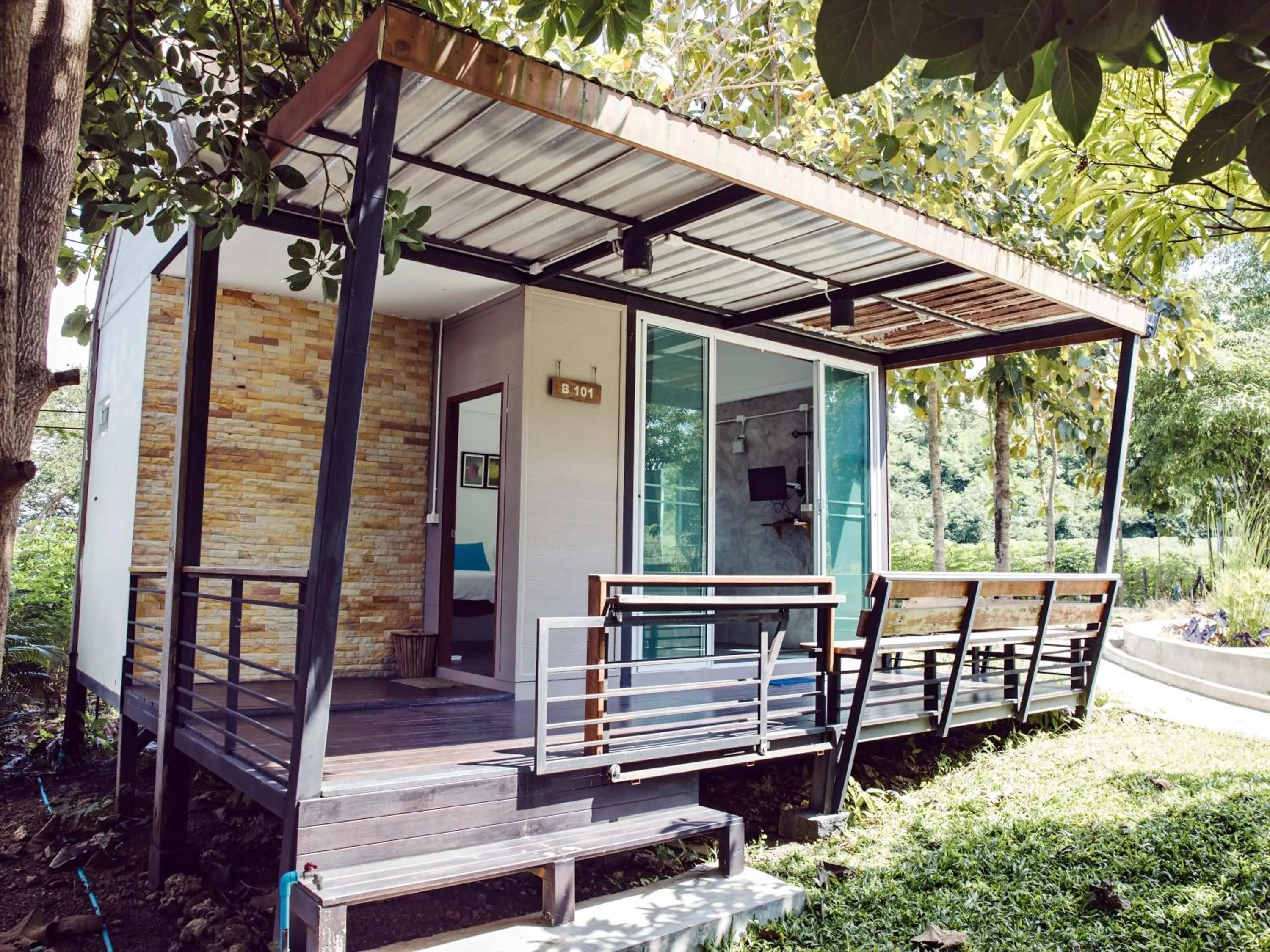 Property building in Tantai Eco Farm Stay At Khao Yai