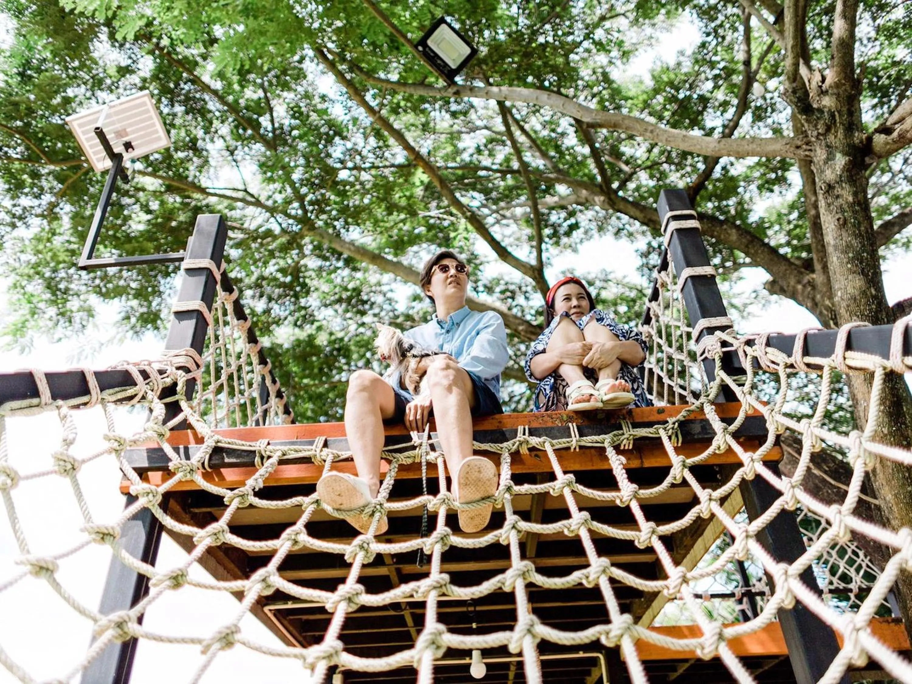 Children play ground in Tantai Eco Farm Stay At Khao Yai