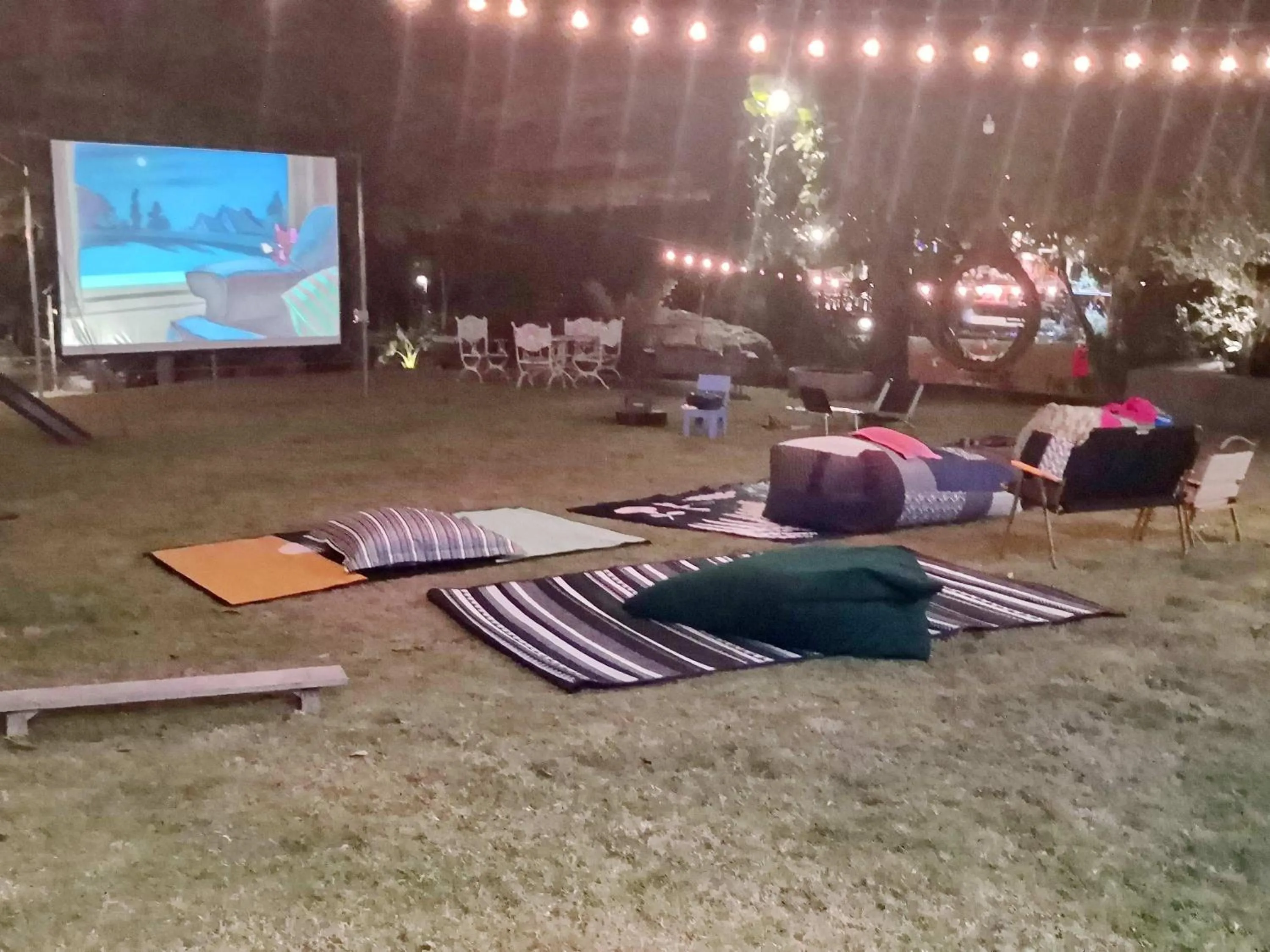 Evening entertainment in Tantai Eco Farm Stay At Khao Yai